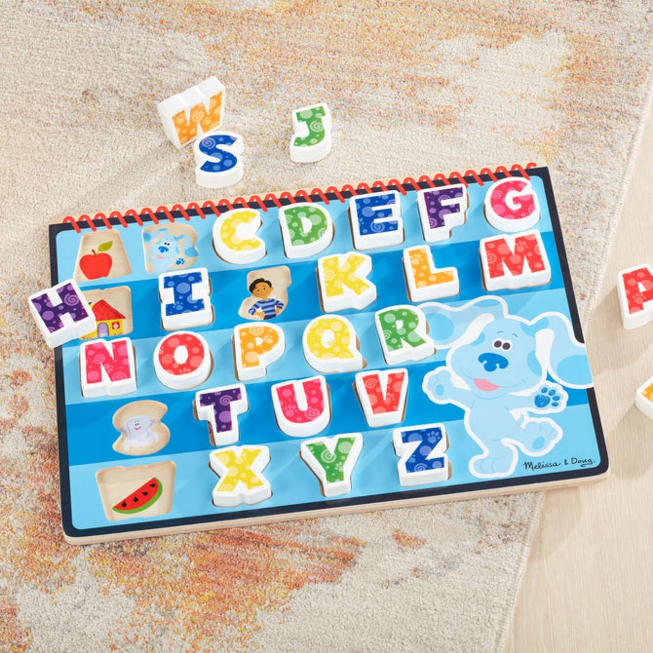 Melissa and doug Blue's Clues & You! Wooden Chunky Puzzle - Alphabet