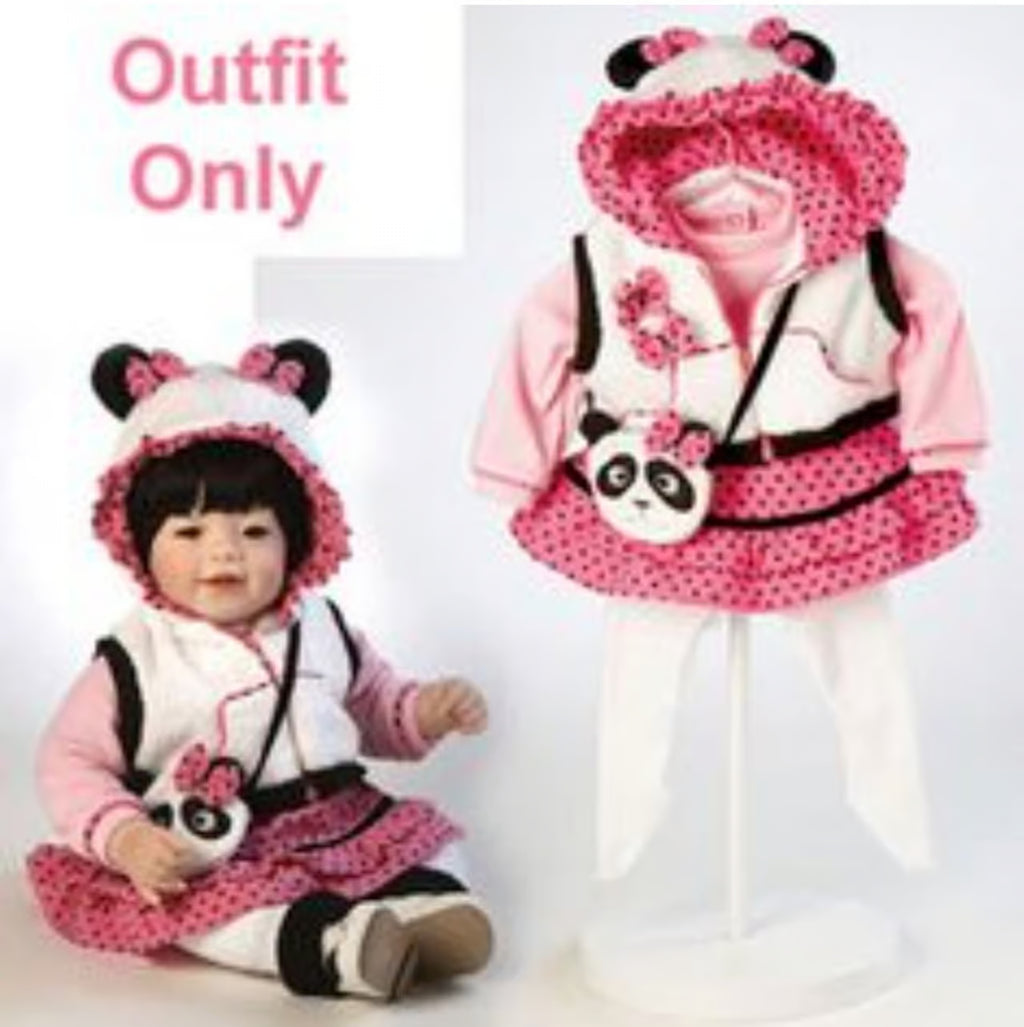 Outfit for Adora doll 51 cm - Panda Fun Outfit