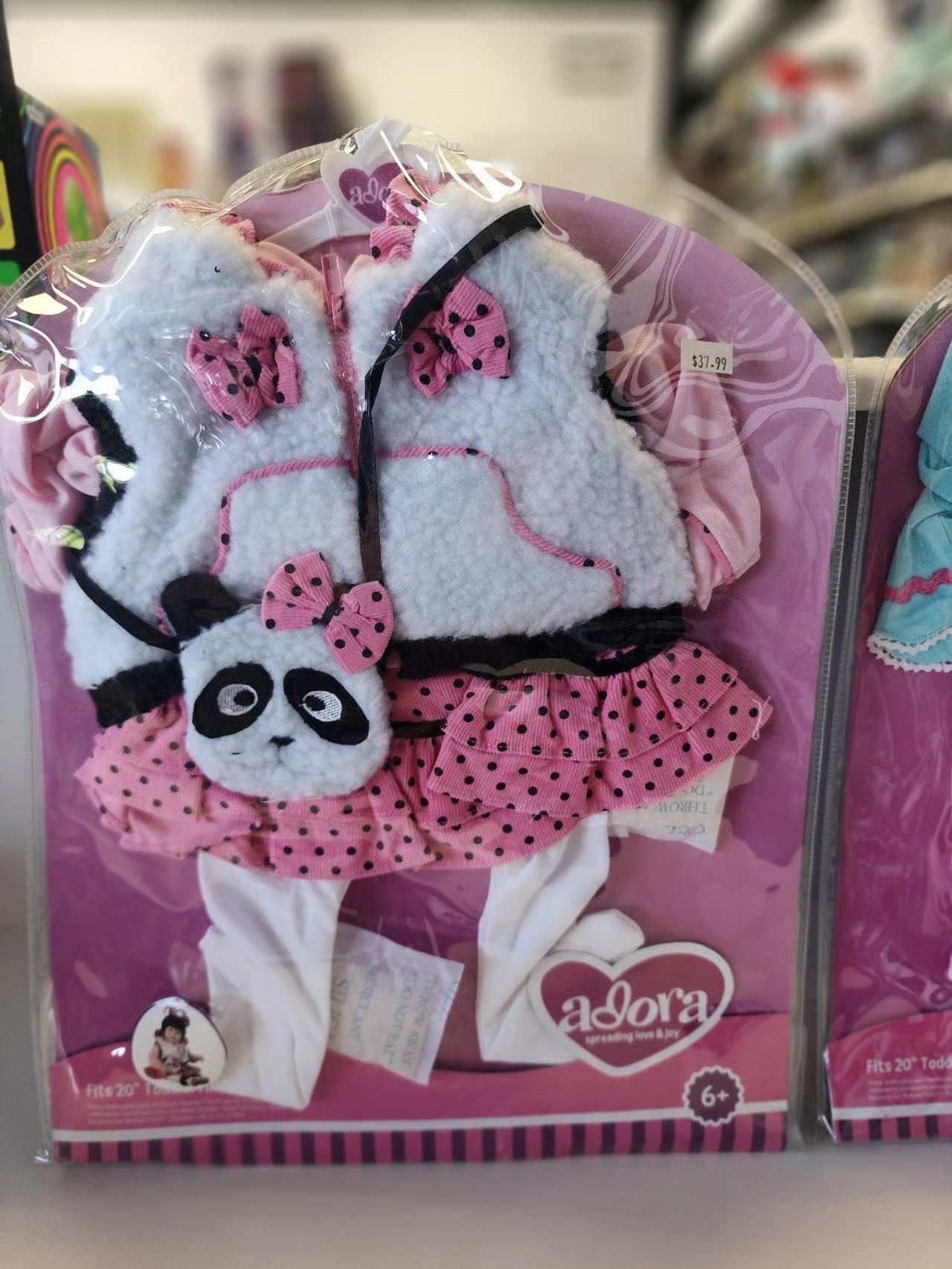 Outfit for Adora doll 51 cm - Panda Fun Outfit