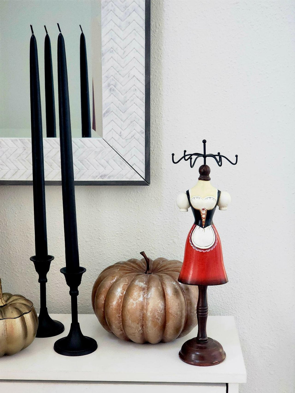 Wooden Vintage Jewelry Holder Stand