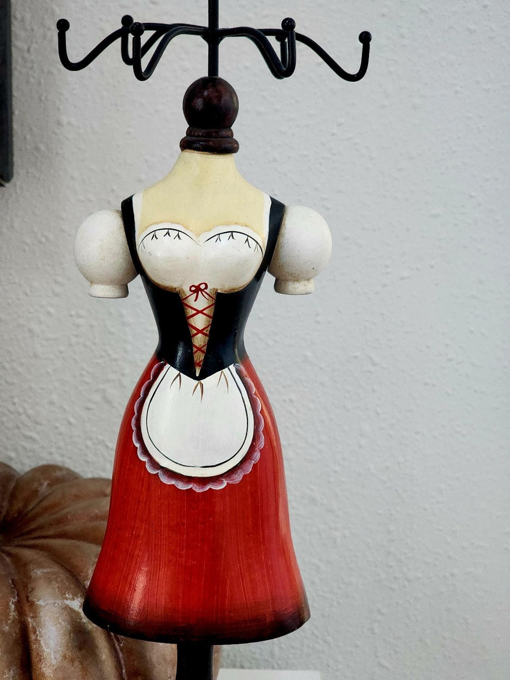 Wooden Vintage Jewelry Holder Stand