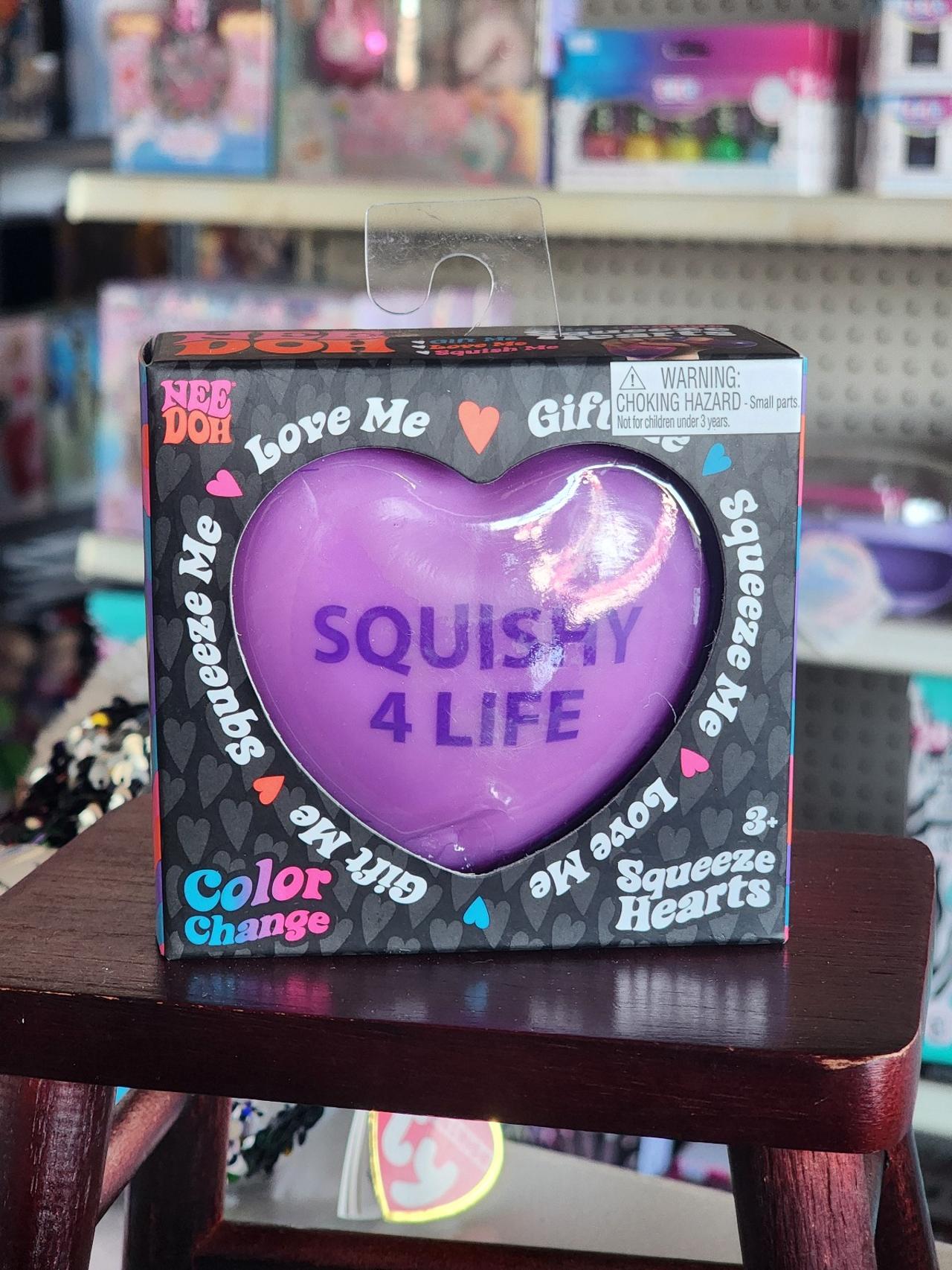 Squeeze Heart Nee Doh Purple