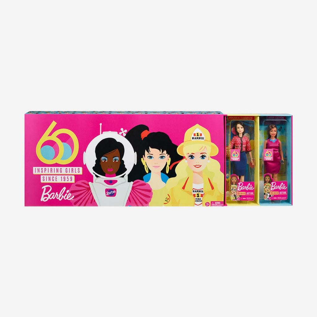 Barbie 60th Anniversary Careers Dolls Limited Edition Bundle