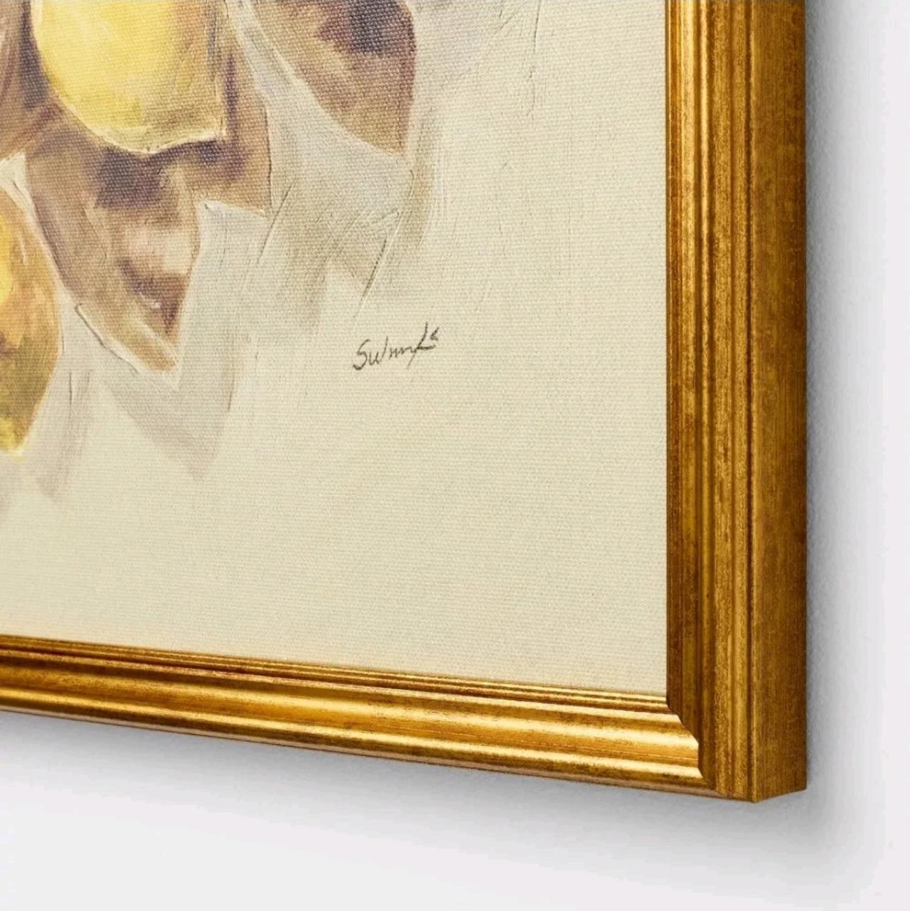 16x20 Lemons Vintage Framed Wall Art - Threshold with Studio McGee