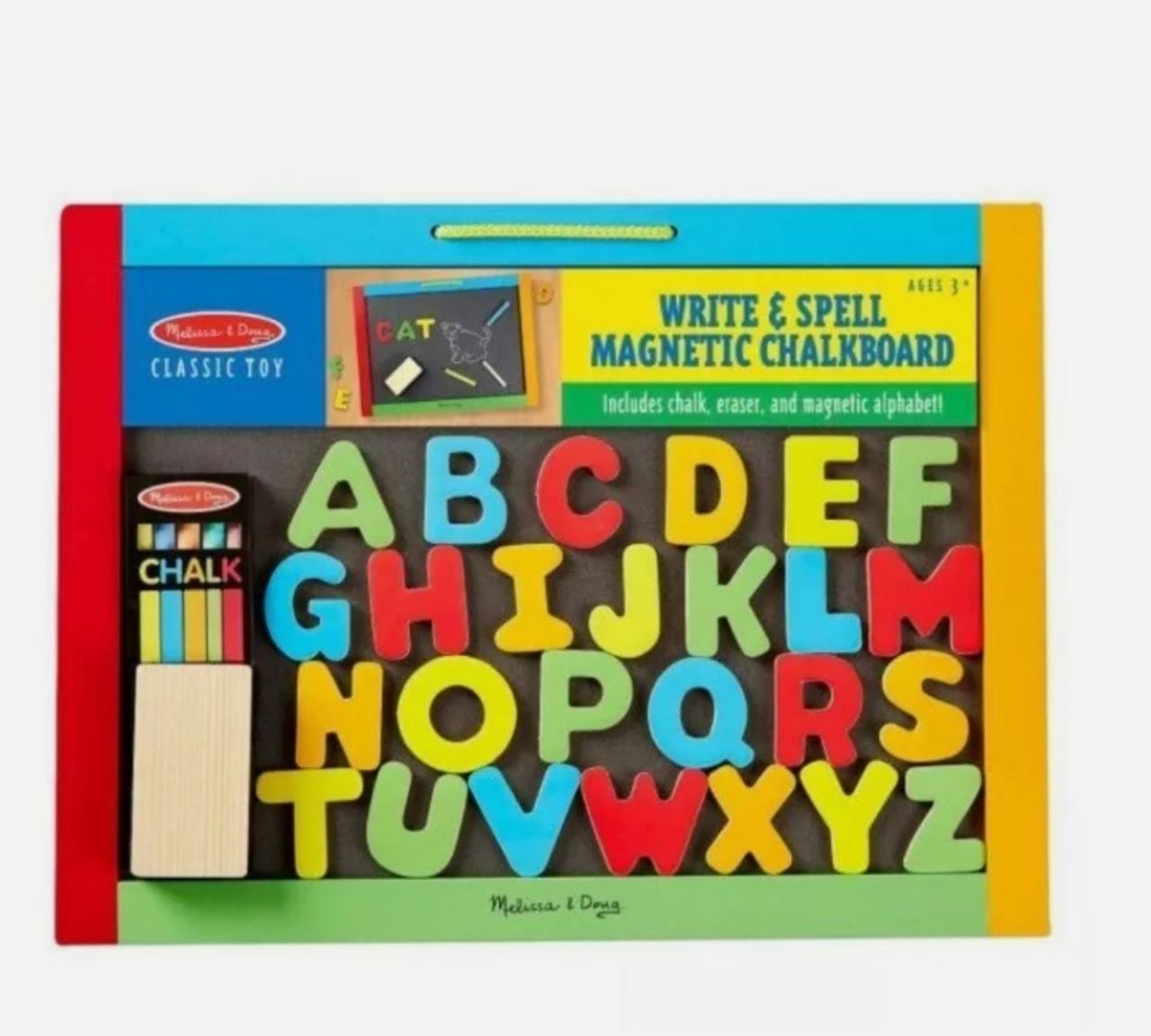 Magnetic Chalk Dry Erase Board by Melissa & Doug (old version)