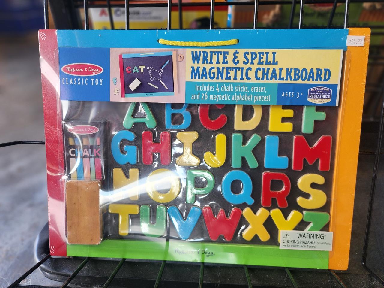 Magnetic Chalk Dry Erase Board by Melissa & Doug (old version)