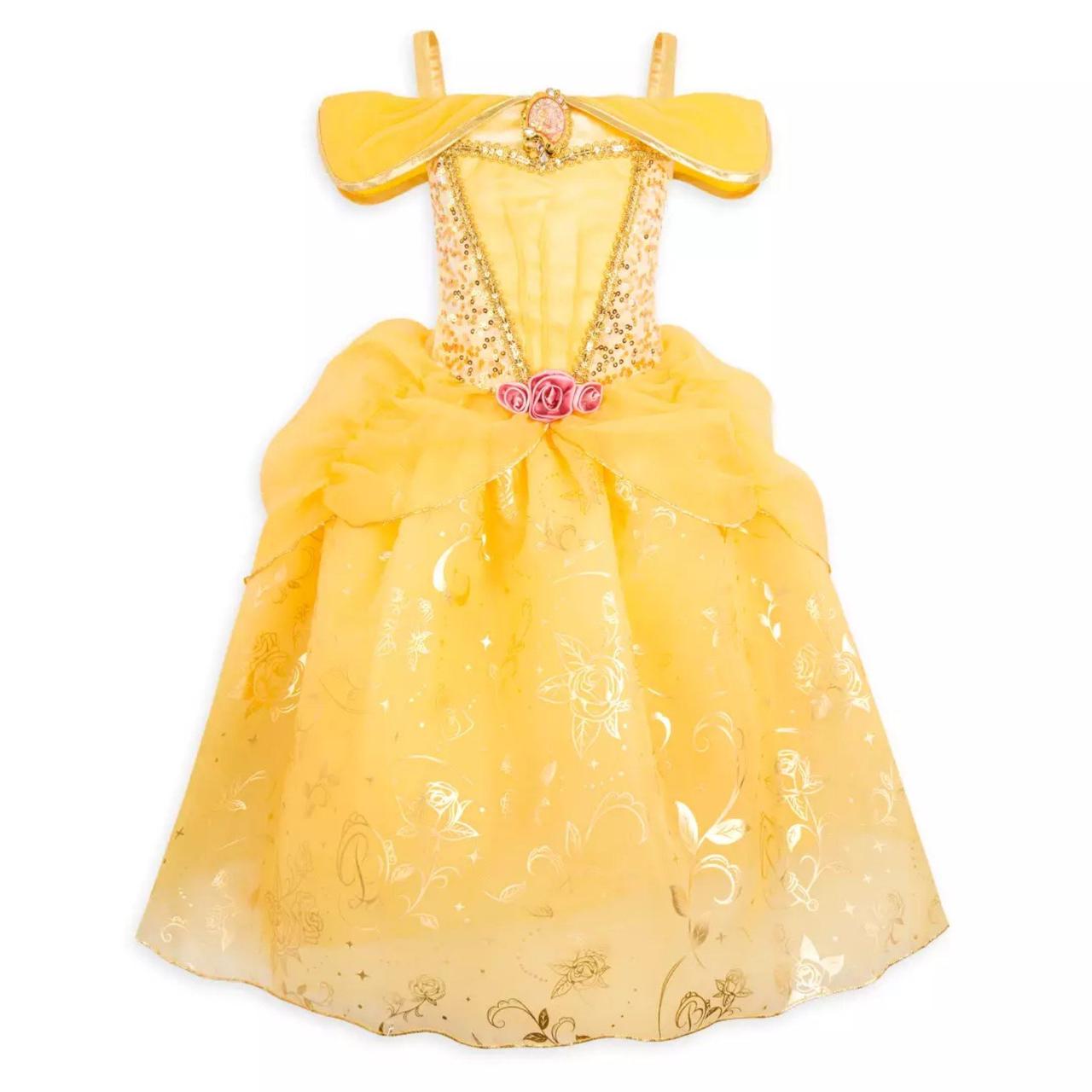 Disney Store Belle Costume For Kids, Beauty and the Beast 7/8 Disney store