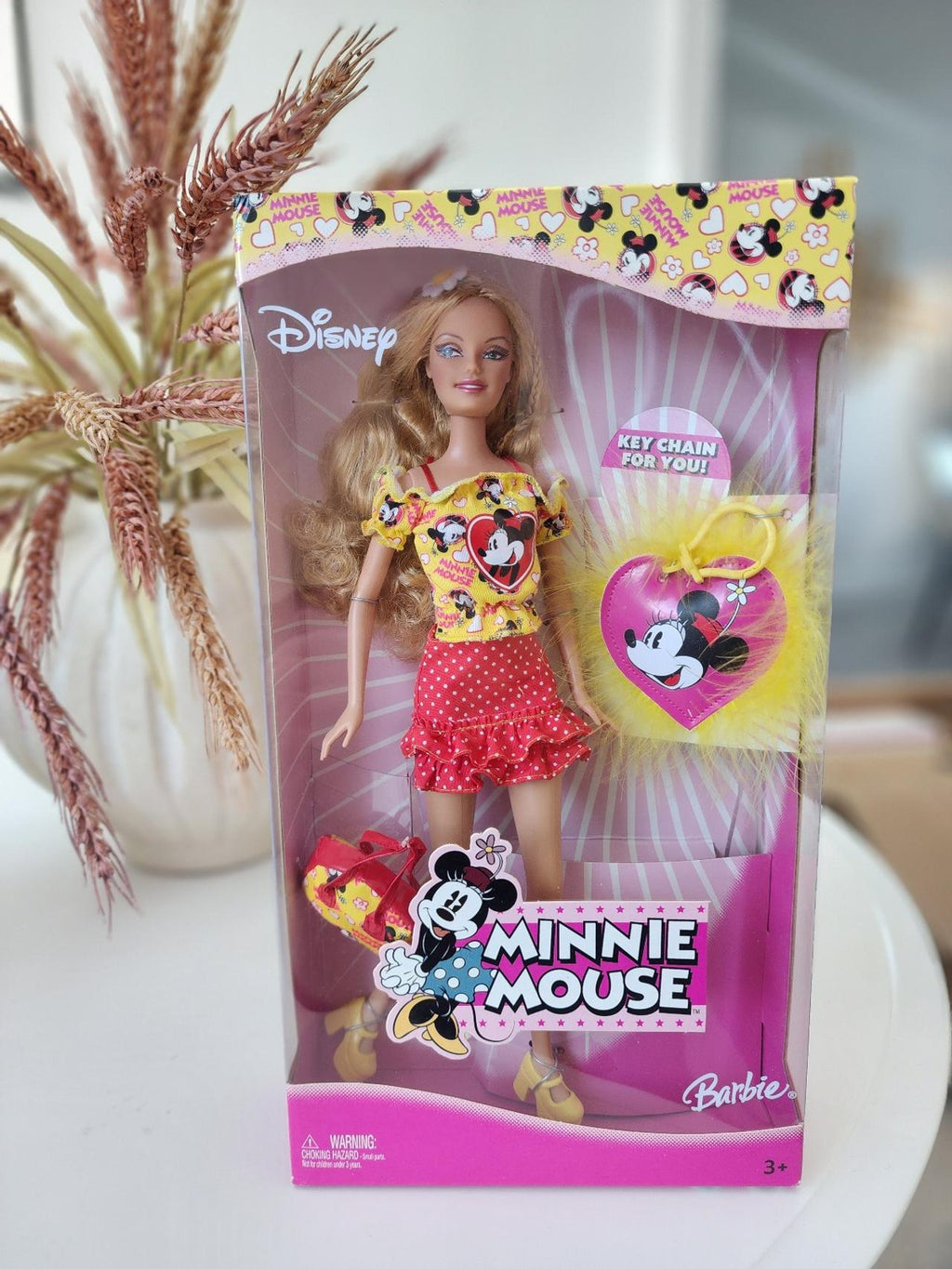 Disney Minnie Mouse Barbie Doll 2005 Mattel J0873