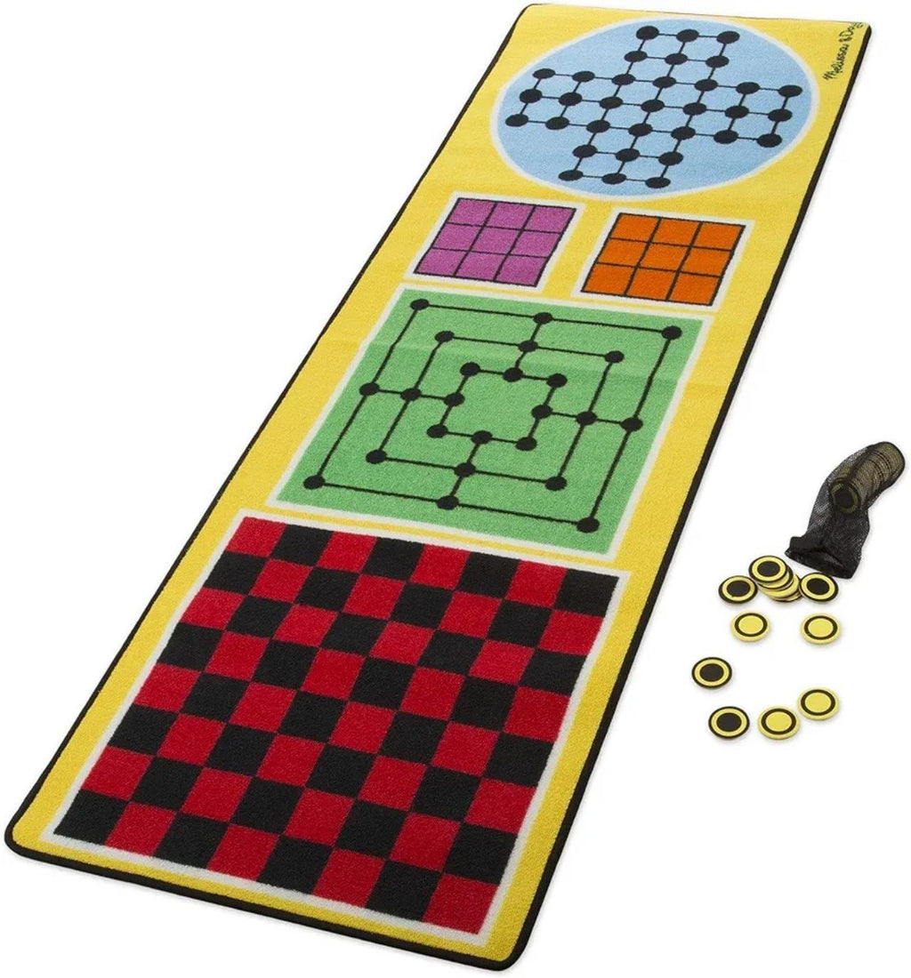 Melissa & Doug 4-in-1 Game Rug x 1