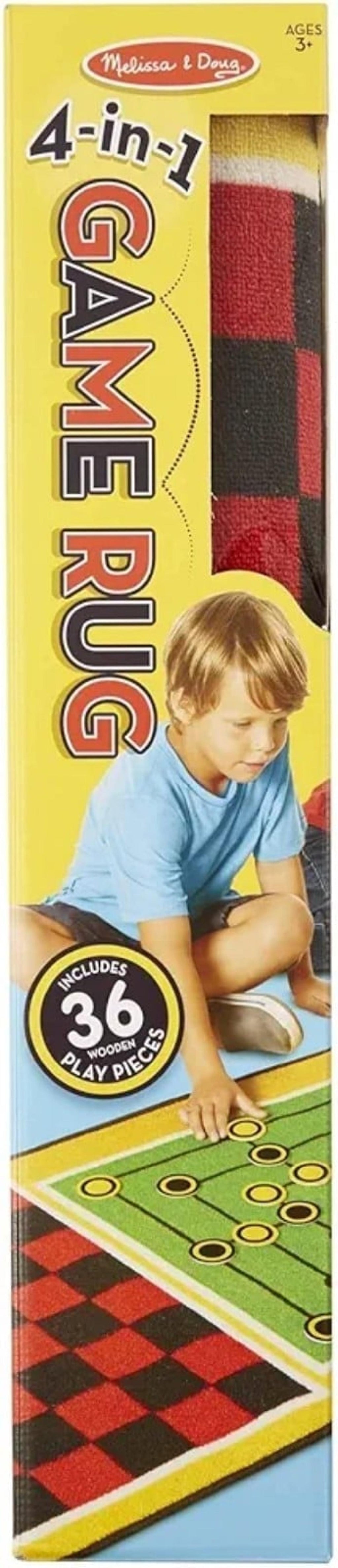 Melissa & Doug 4-in-1 Game Rug x 1