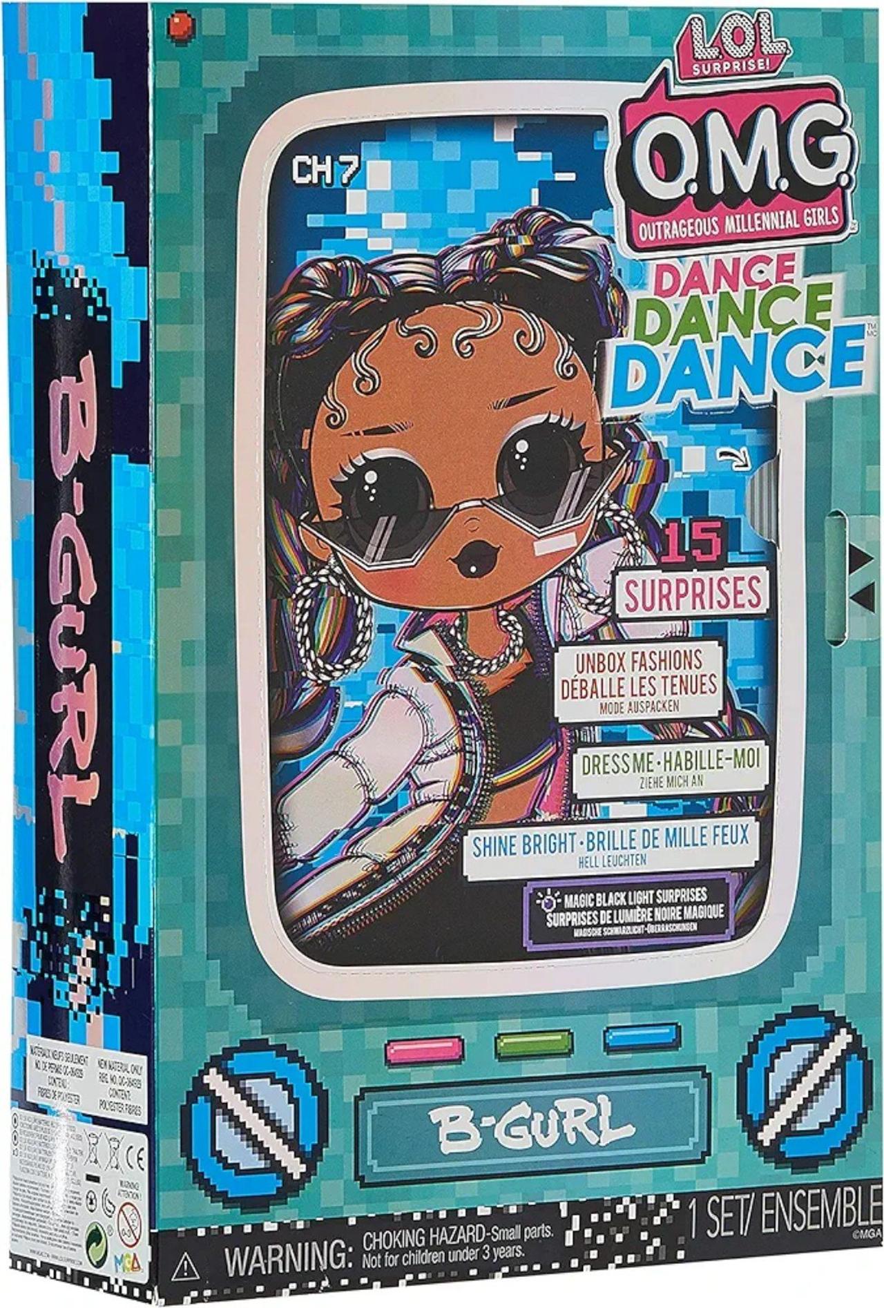 LOL Surprise OMG Dance Dance Dance B-Gurl Fashion Doll