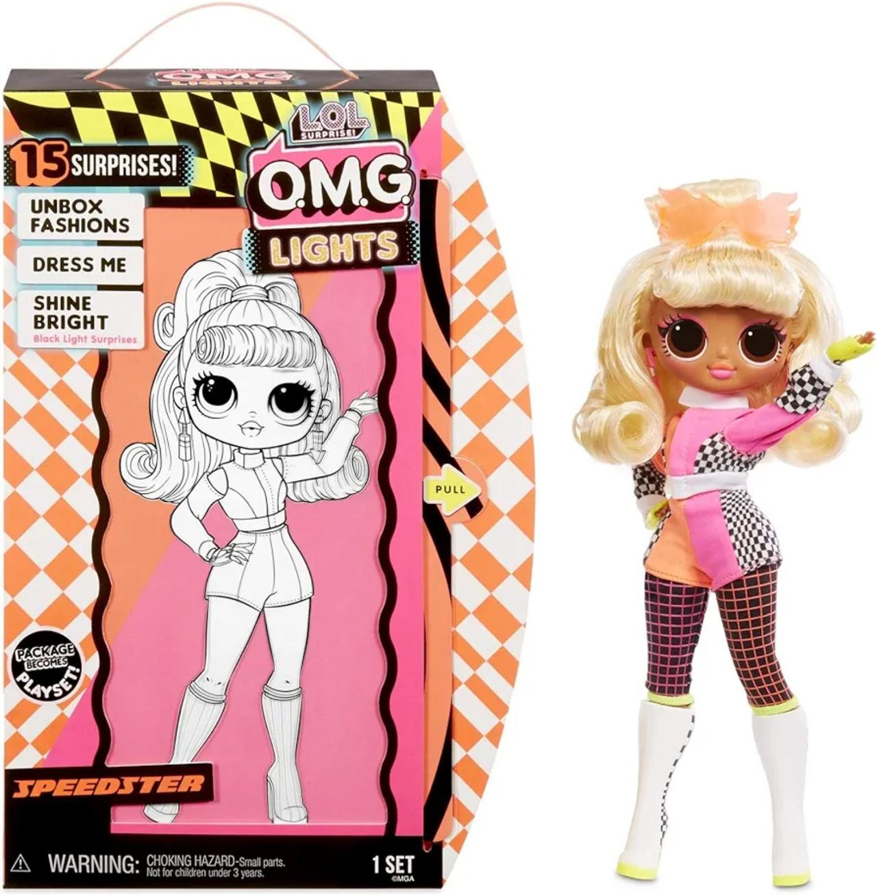 L.O.L. Surprise! O.M.G. Lights Speedster Fashion Doll