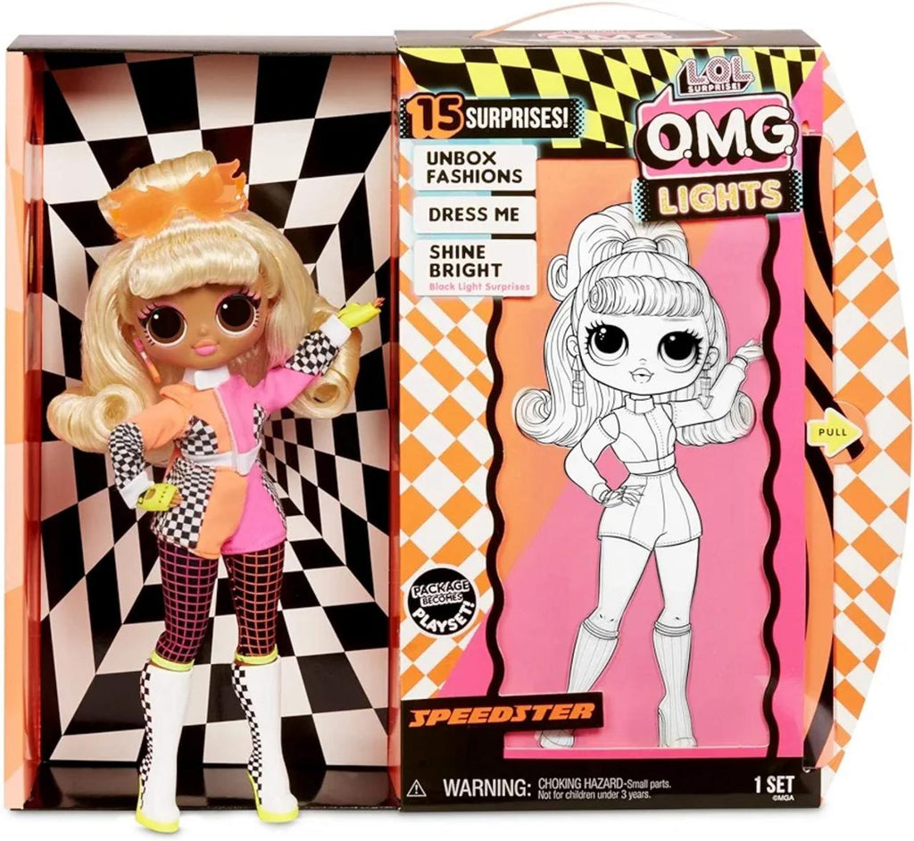L.O.L. Surprise! O.M.G. Lights Speedster Fashion Doll
