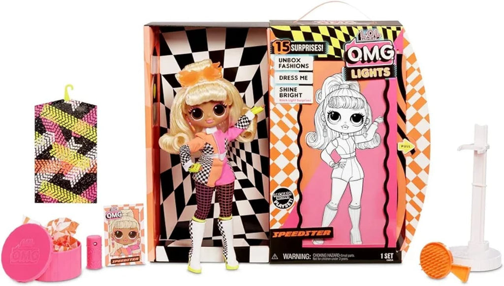 L.O.L. Surprise! O.M.G. Lights Speedster Fashion Doll