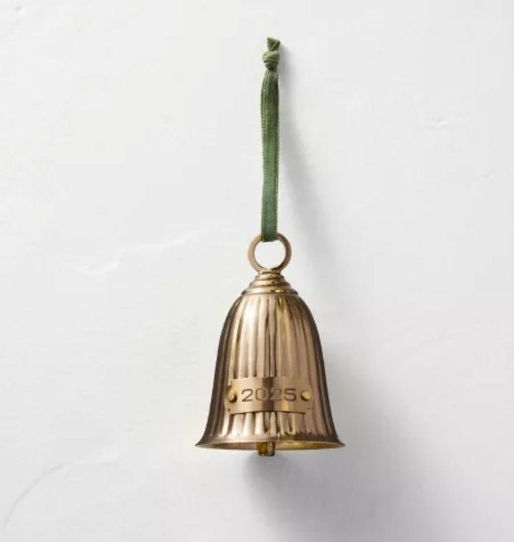 '2025' Bell Ornament - Hearth & Hand with Magnolia