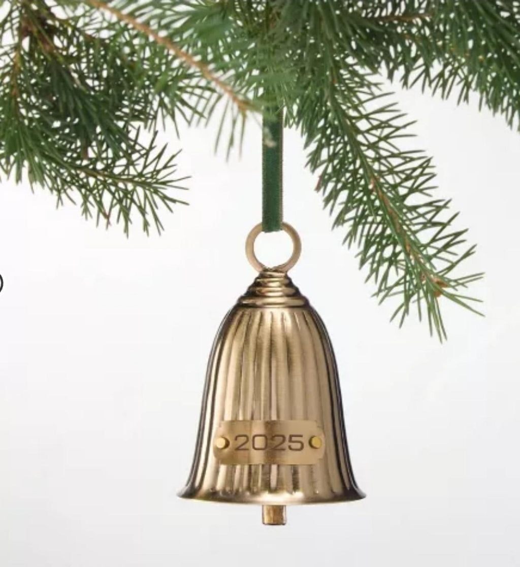 '2025' Bell Ornament - Hearth & Hand with Magnolia