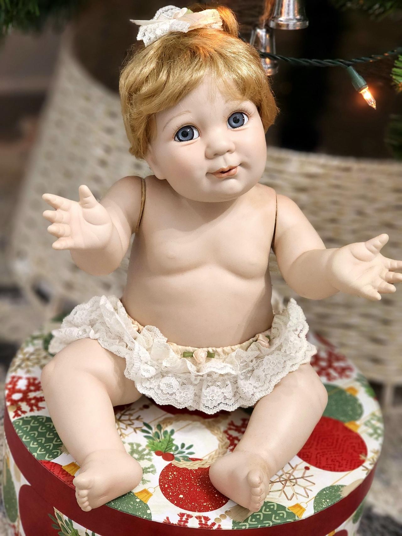 1996 Georgetown Collection Tickled Pink Baby Doll