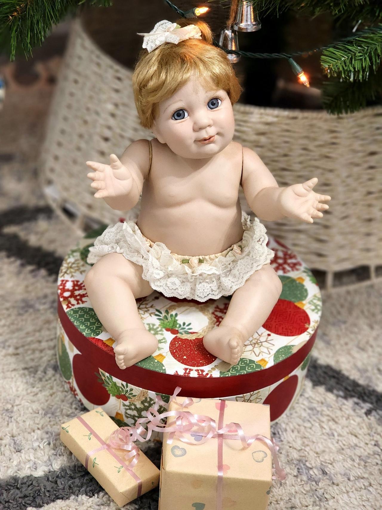 1996 Georgetown Collection Tickled Pink Baby Doll