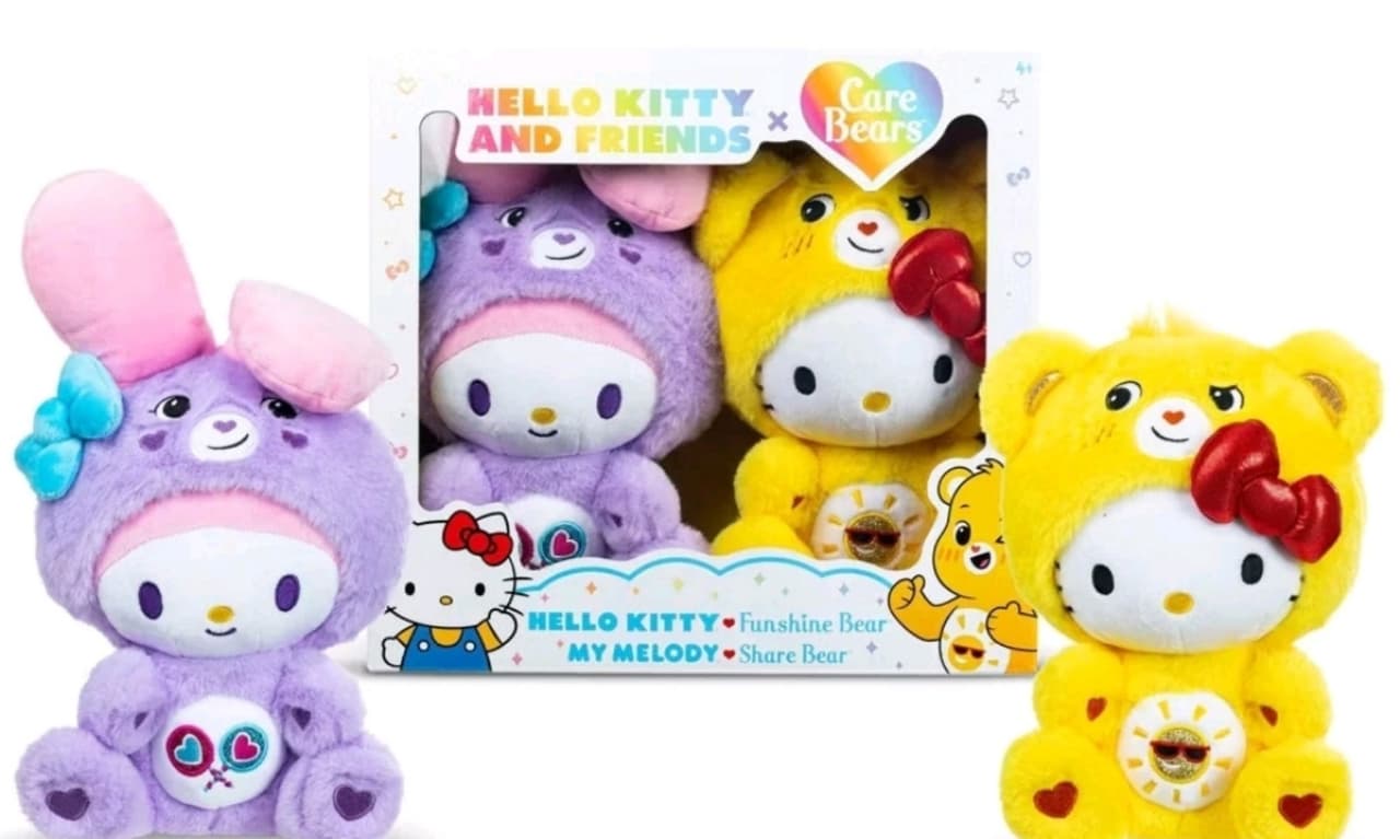 Care Bears x Hello Kitty Plush 2 Pack - Hello Kitty  28.50