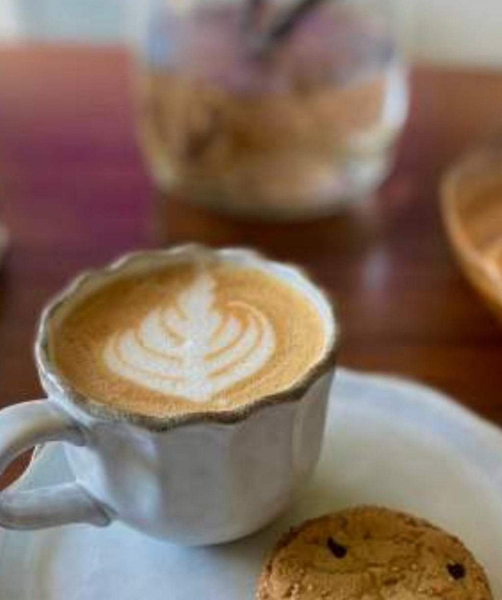 10oz Carved Edge Mug Cream - Hearth & Hand™ with Magnolia