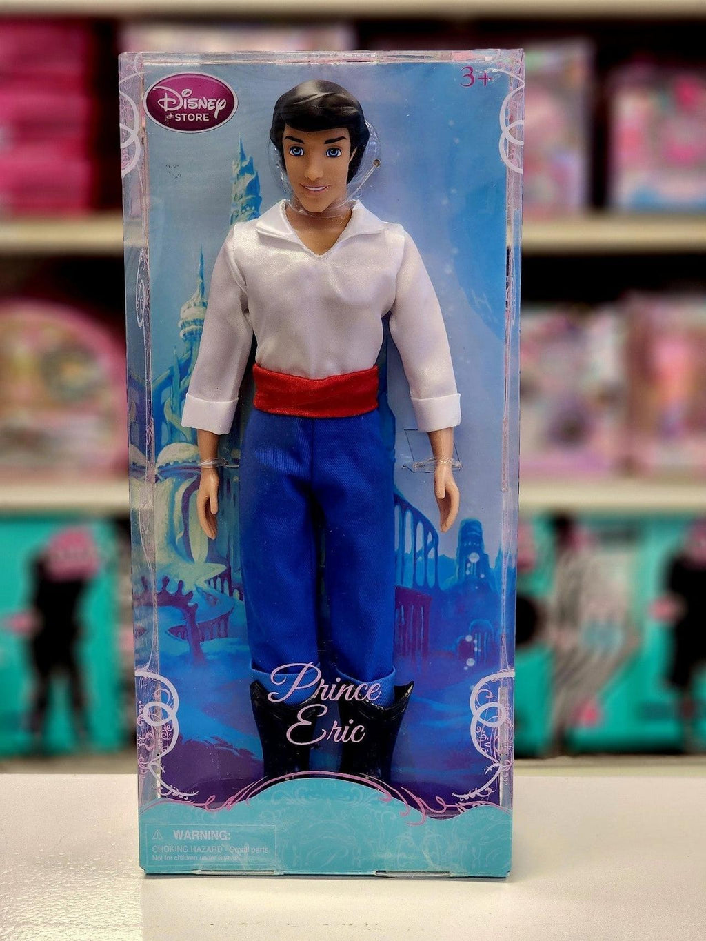 Disney Store Eric Doll Toy New NIB Sealed Classic Doll Collection Little Mermaid