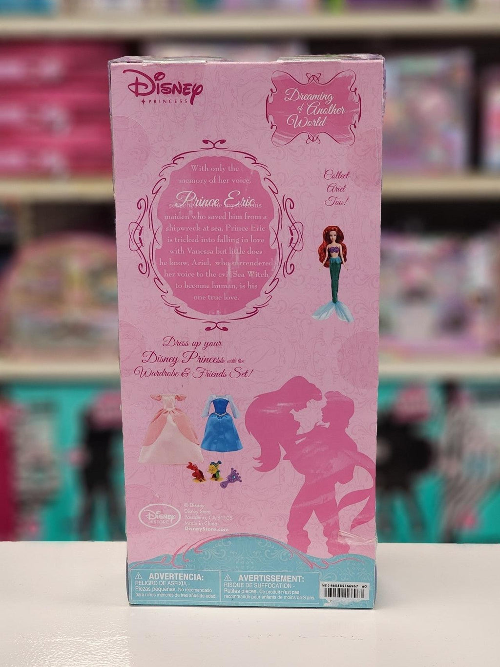 Disney Store Eric Doll Toy New NIB Sealed Classic Doll Collection Little Mermaid