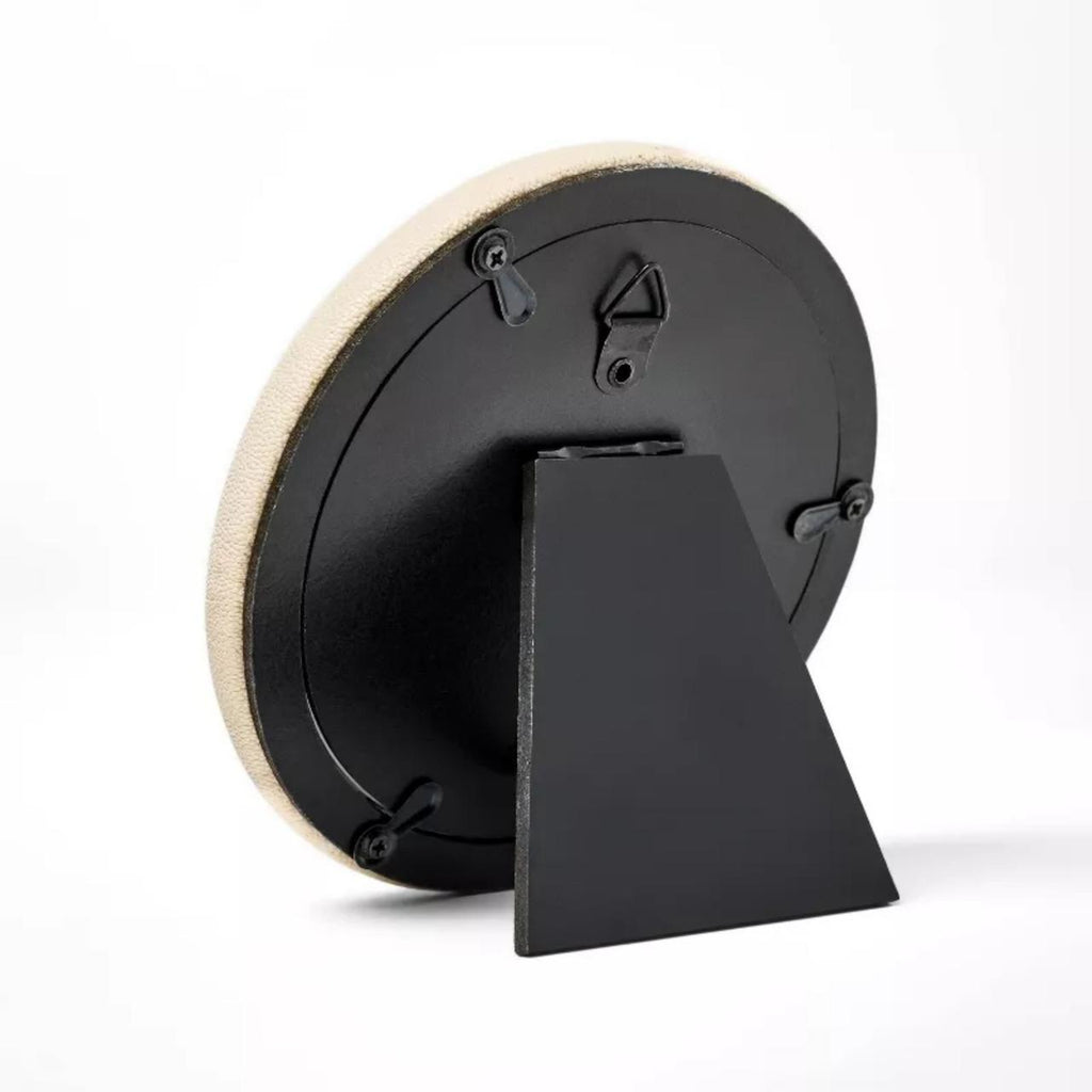 4"x4" Shagreen Wrapped Single Image Frame Cream - Threshold™ designed