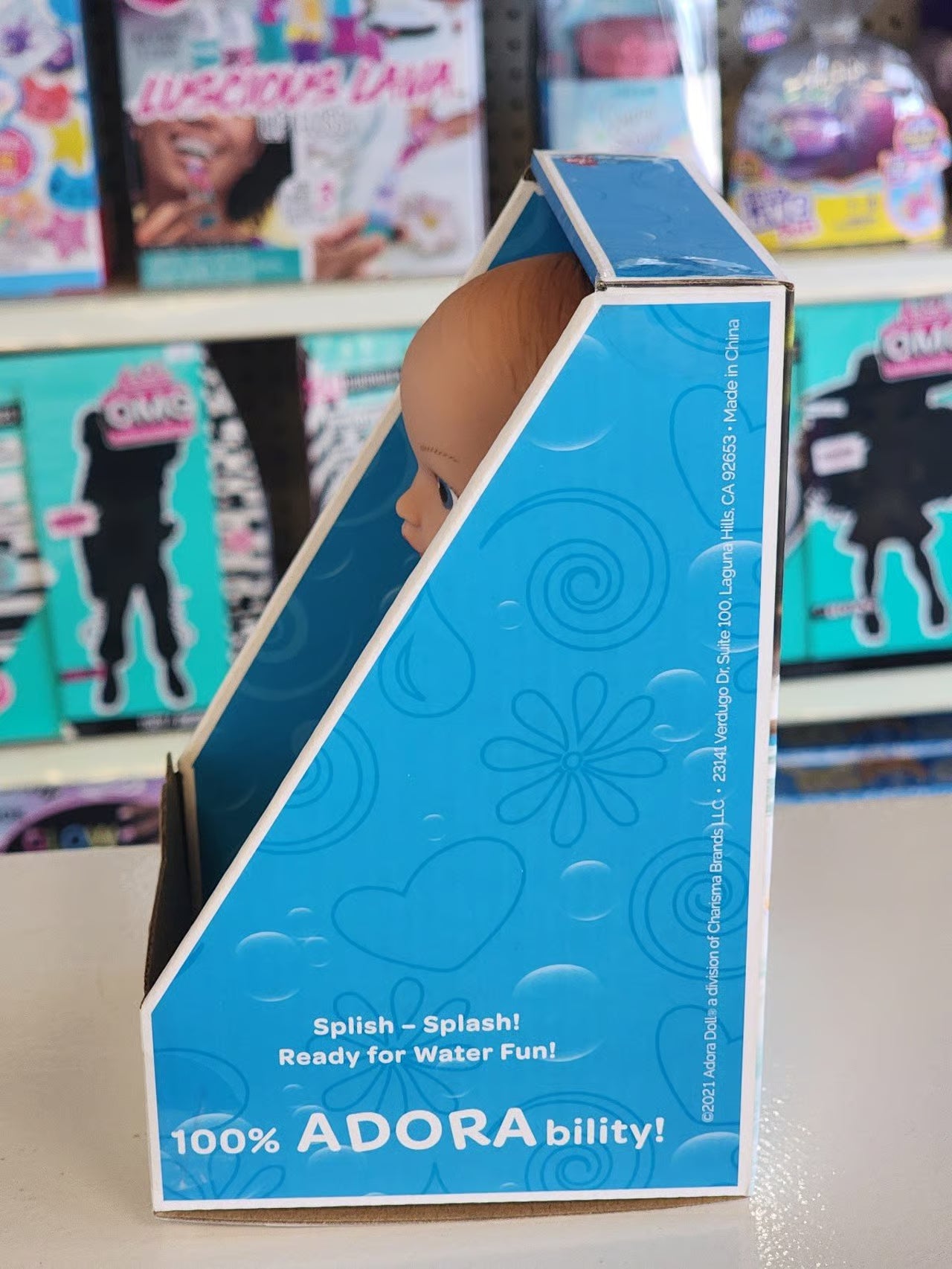 Adora Splash Time Babies Collection, 8.5” Baby Doll with Sweet Baby Smell