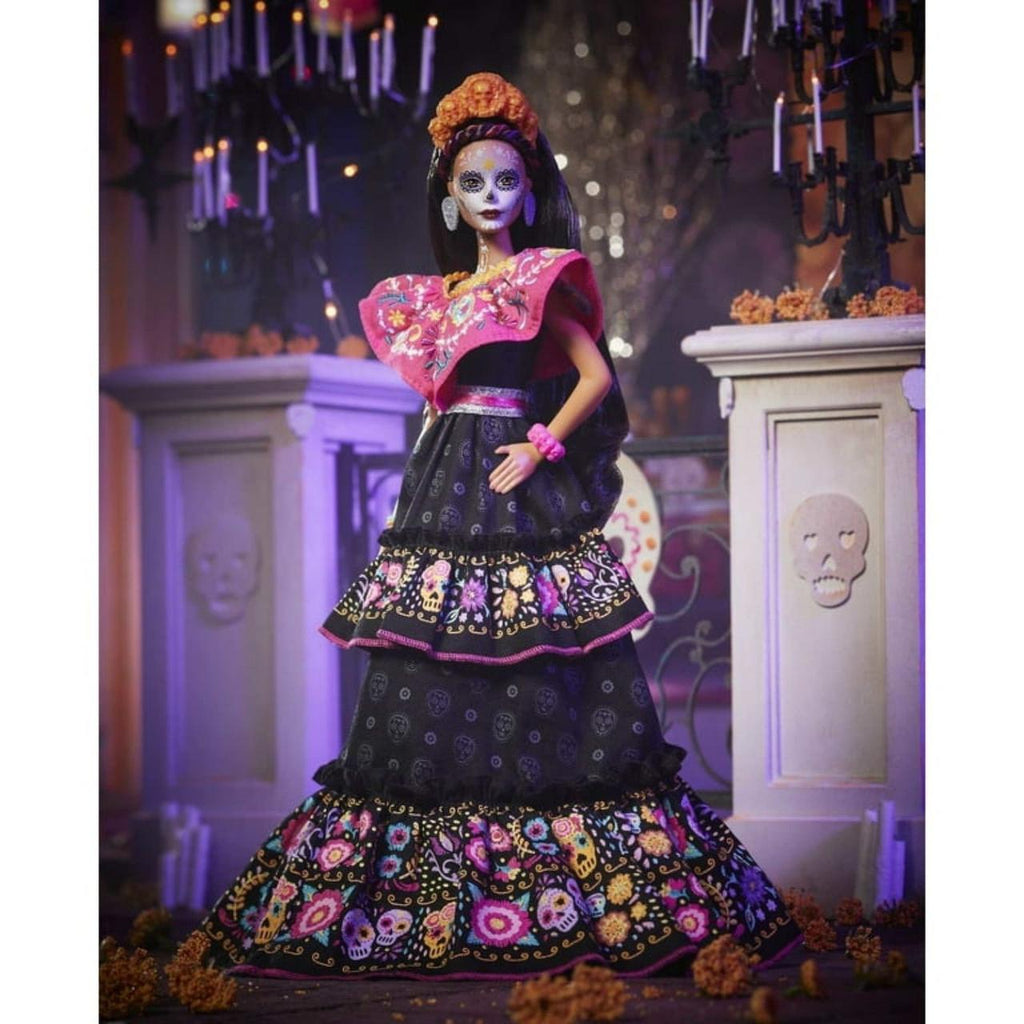 Barbie Signature 2021 Dia de Muertos Collectible Doll in Embroidered Dress