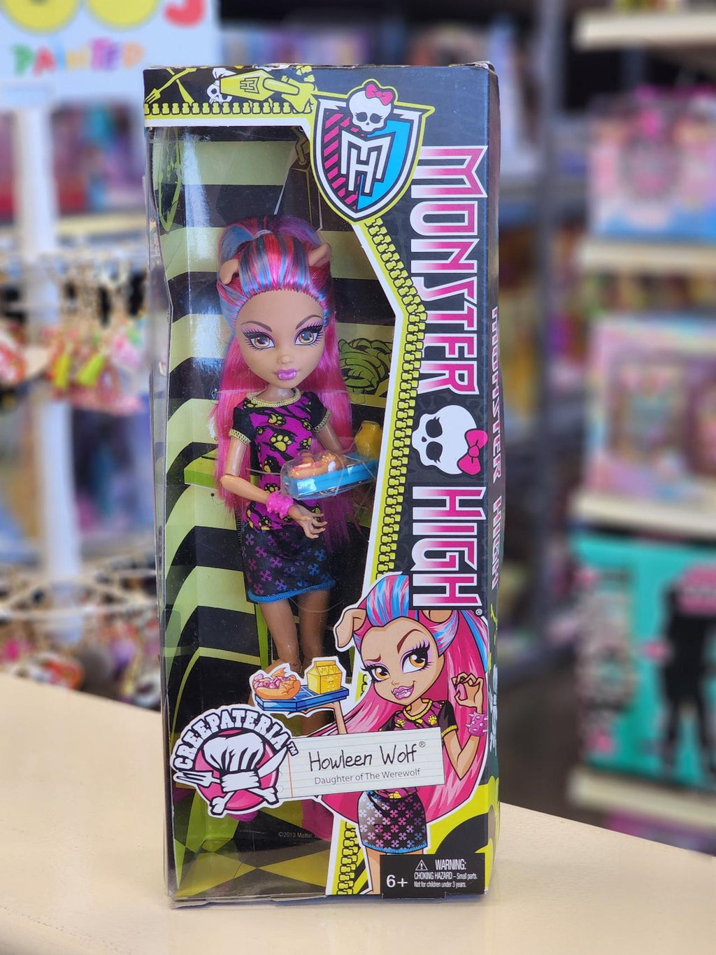 Mattel Monster High Creepateria Howleen Wolf Doll BJM20