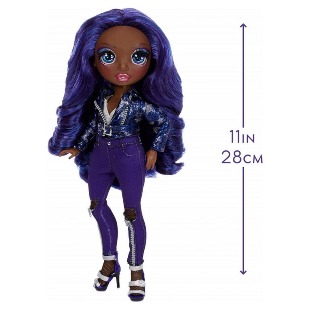Rainbow High Krystal Bailey – Indigo (Dark Blue Purple) Fashion Doll