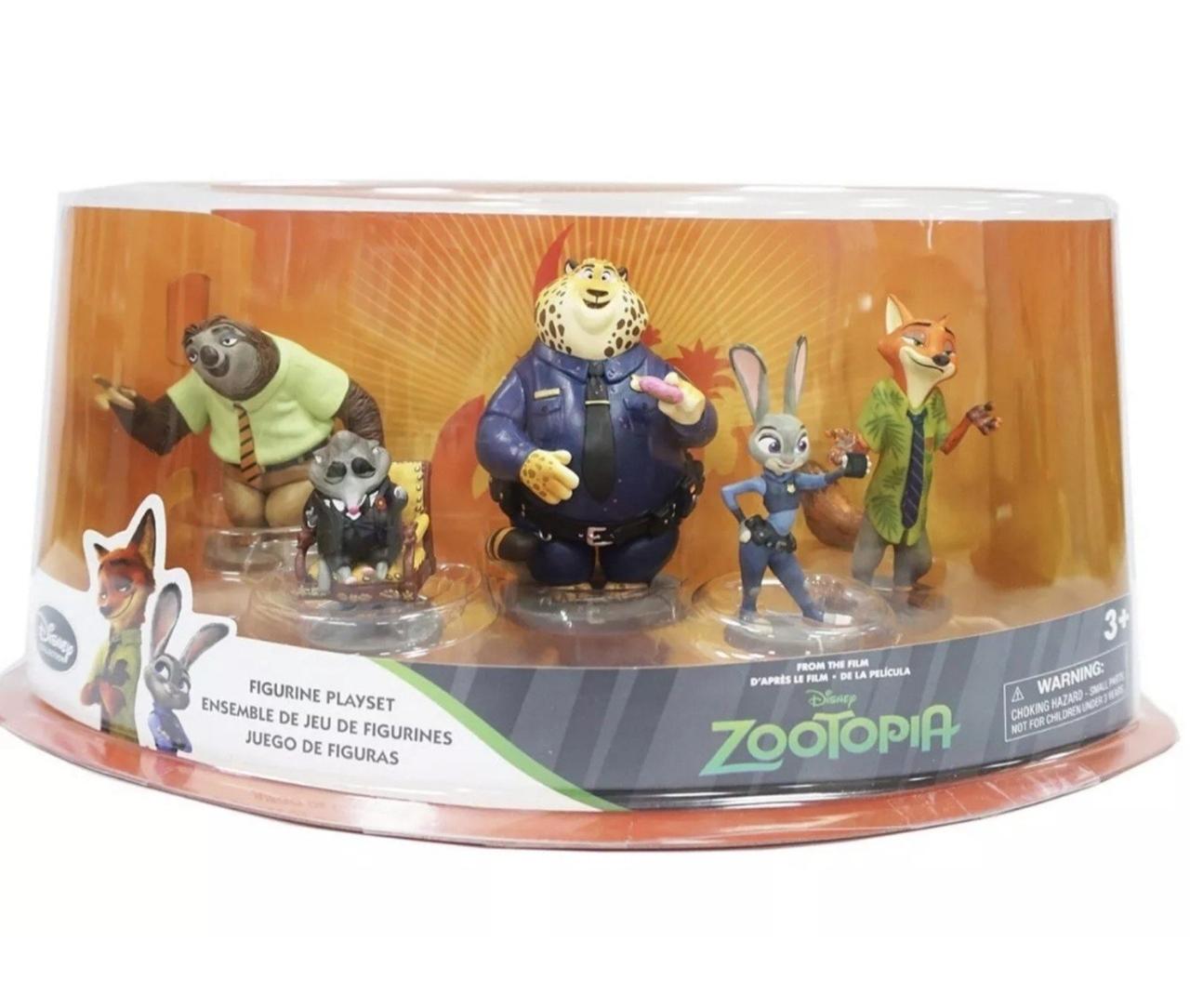 Disney Zootopia 5 Figures Toy Lot Set!! NIB! Last Ones!!