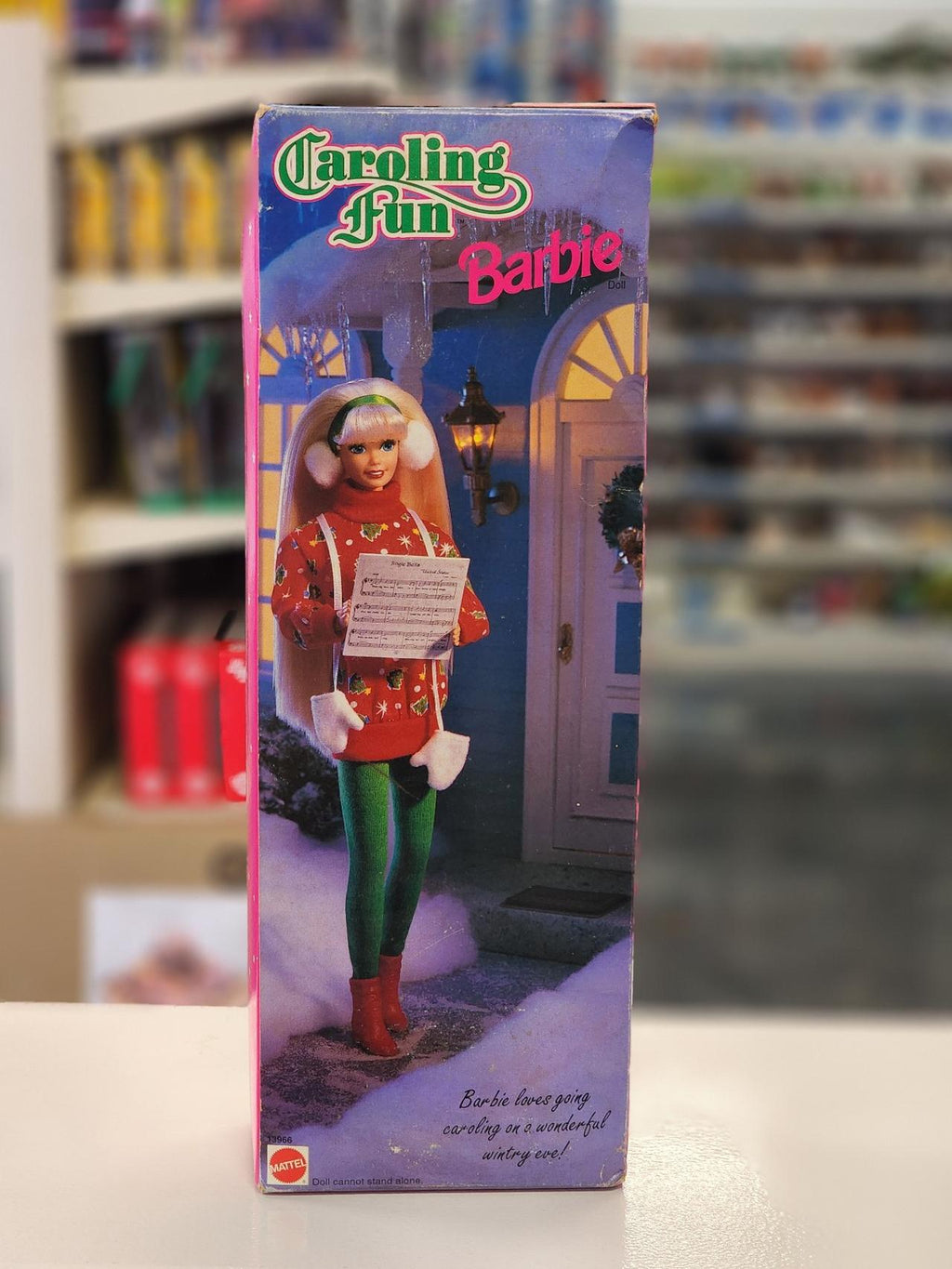 Barbie Caroling Fun Doll Special Edition Christmas 1995 Mattel #13966