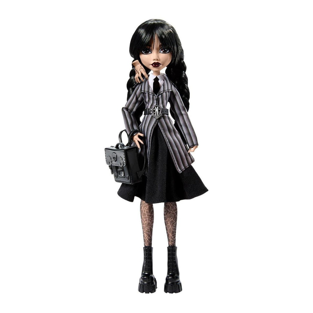 Monster High Wednesday Collectible Doll, Wednesday Addams in Nevermore Academy
