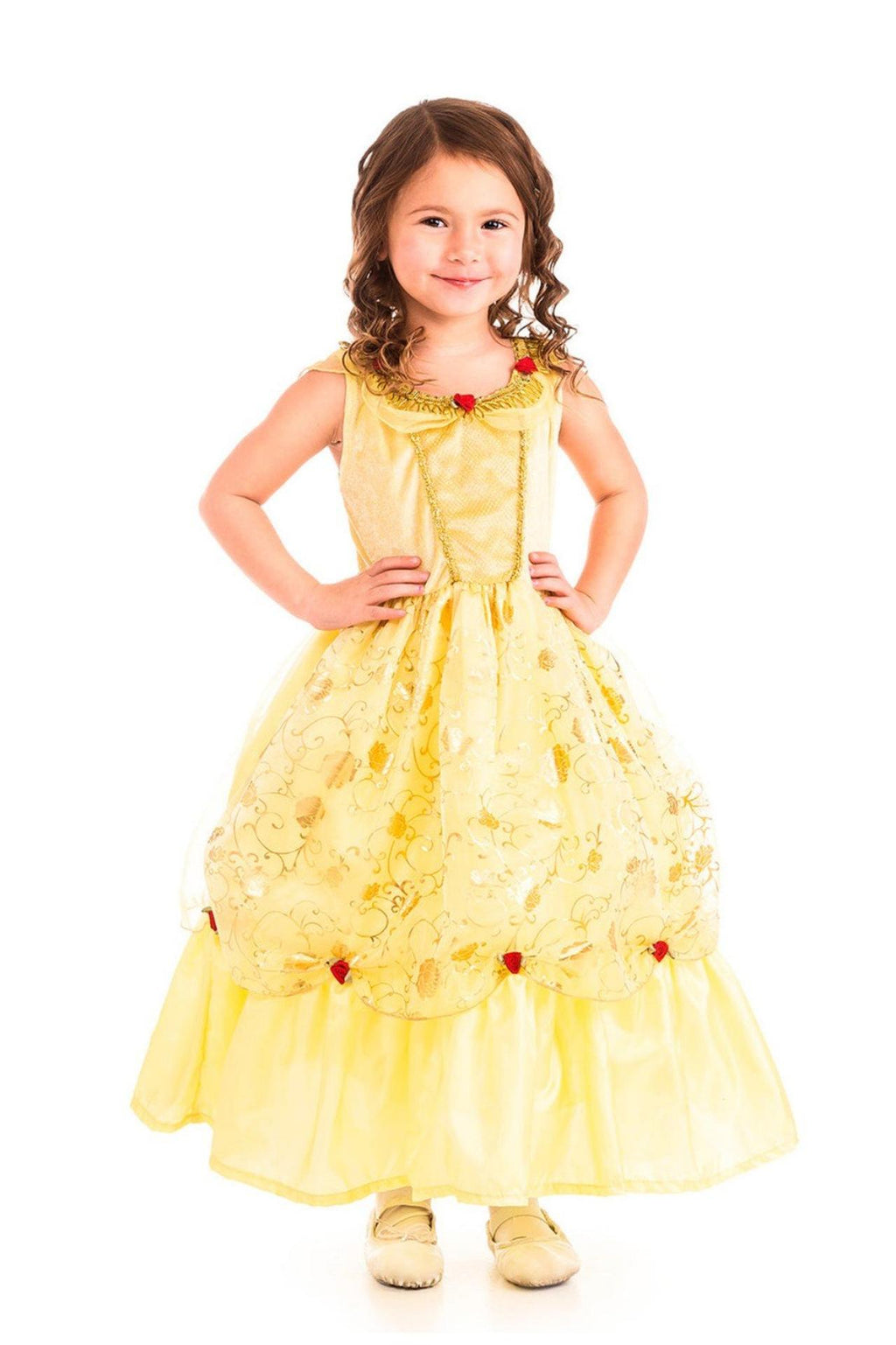 Little Adventures YELLOW BEAUTY DRESS UP Size XL (7-9)