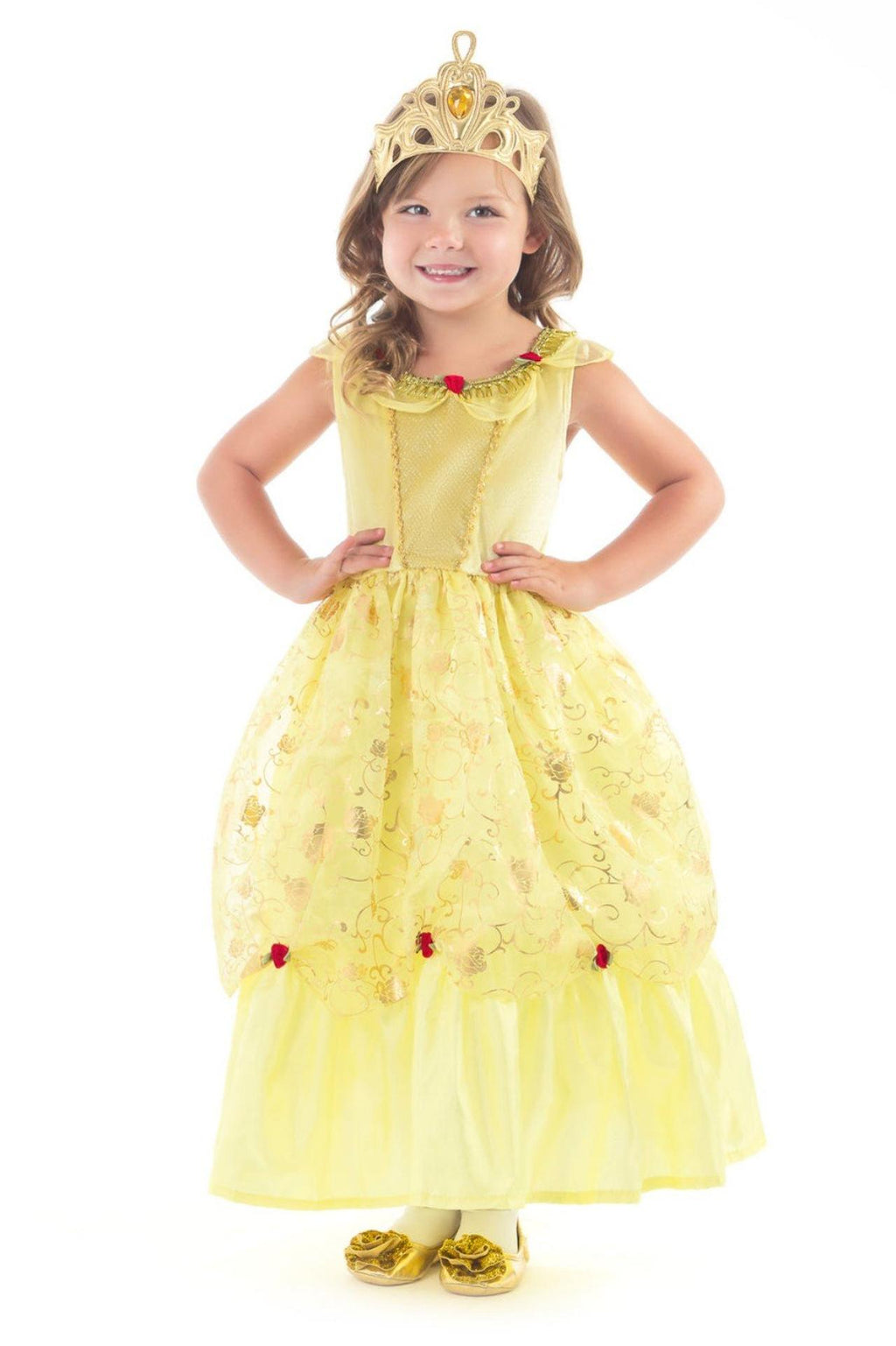 Little Adventures YELLOW BEAUTY DRESS UP Size XL (7-9)