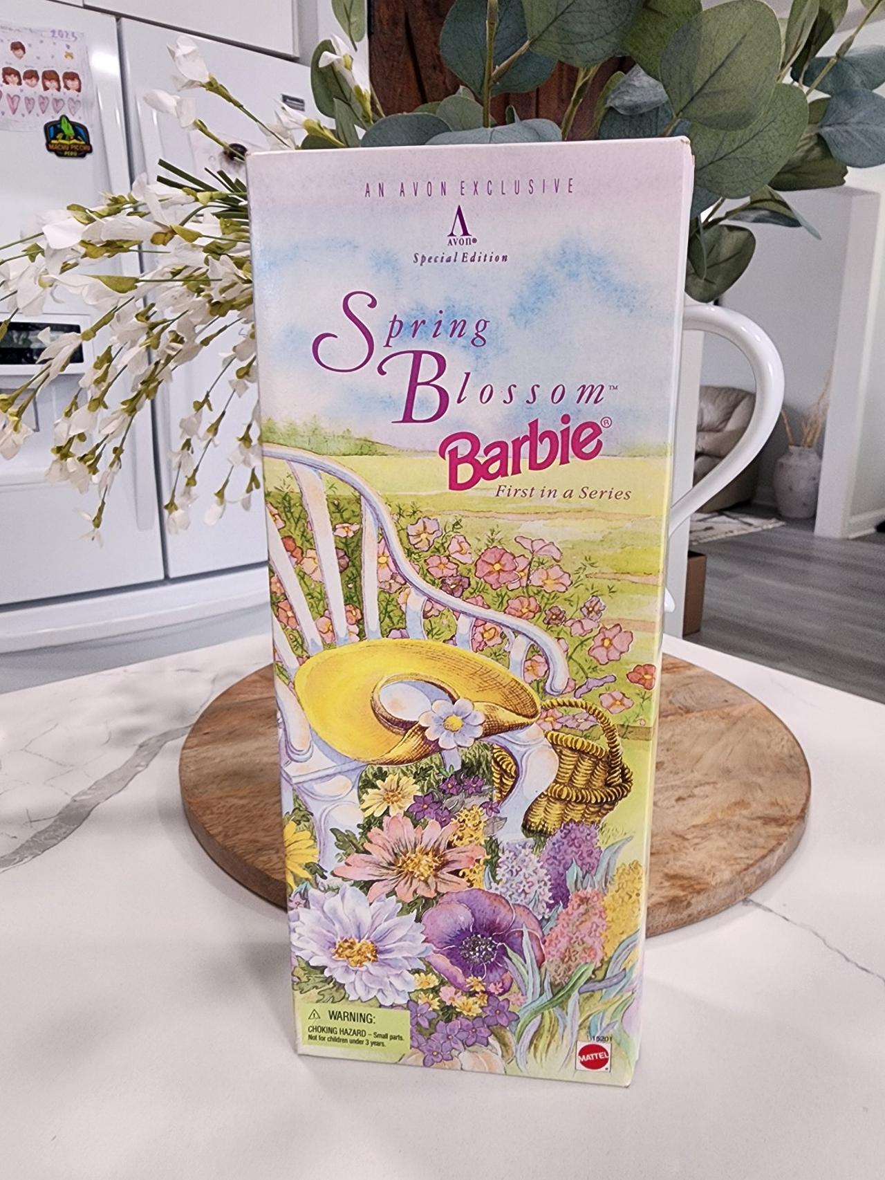 Spring Blossom Barbie Avon Exclusive 1995 Mattel 15201