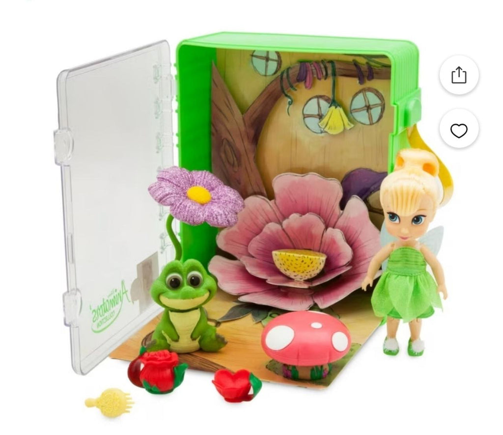Disney Store Disney Animators' Collection Tinker Bell Playset