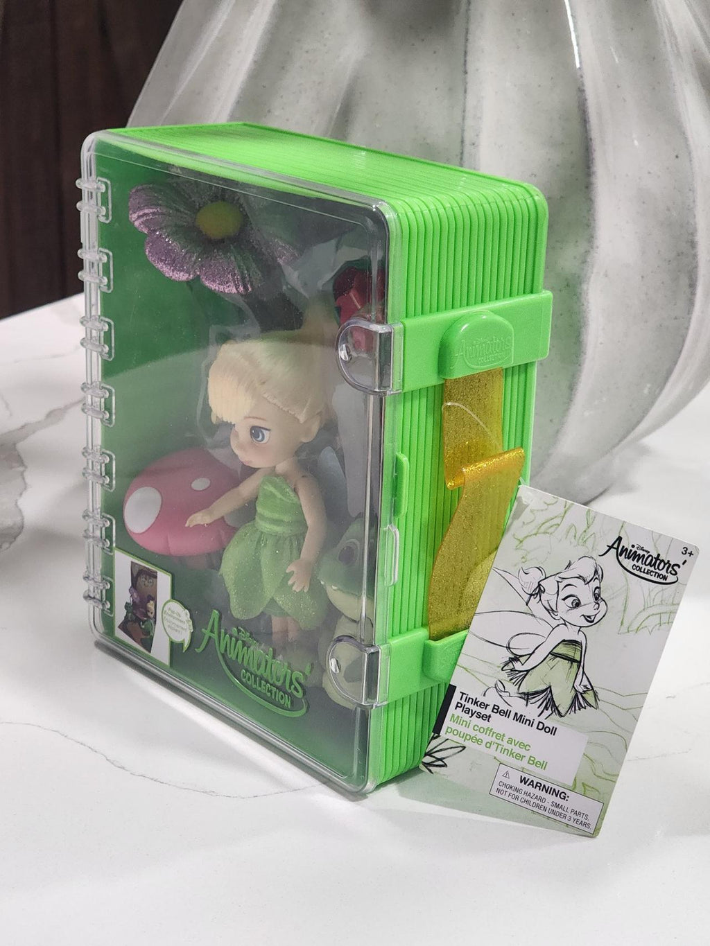 Disney Store Disney Animators' Collection Tinker Bell Playset
