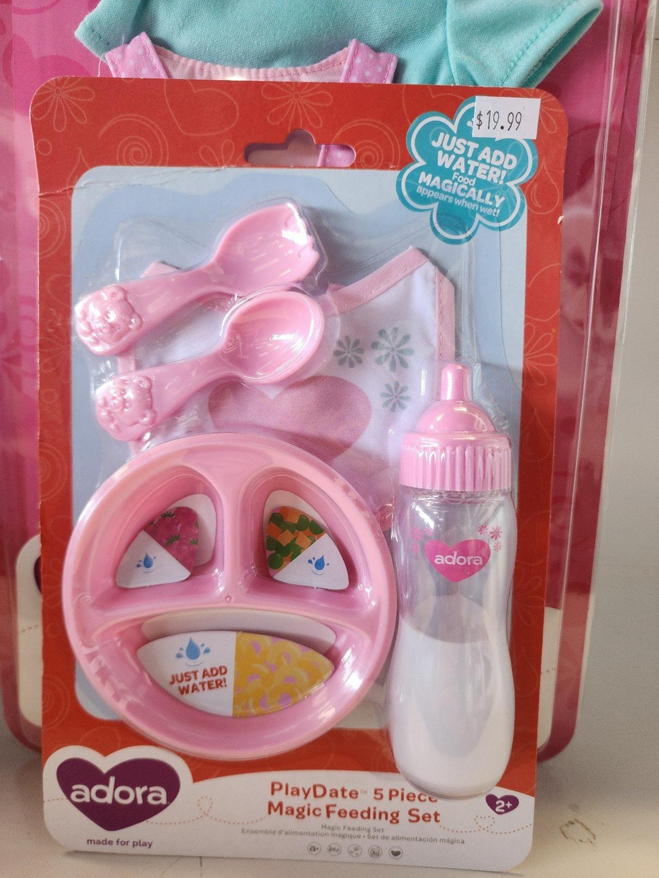 Adora Baby Doll Accessory and Magic Feeding Set, Includes Magic Plate