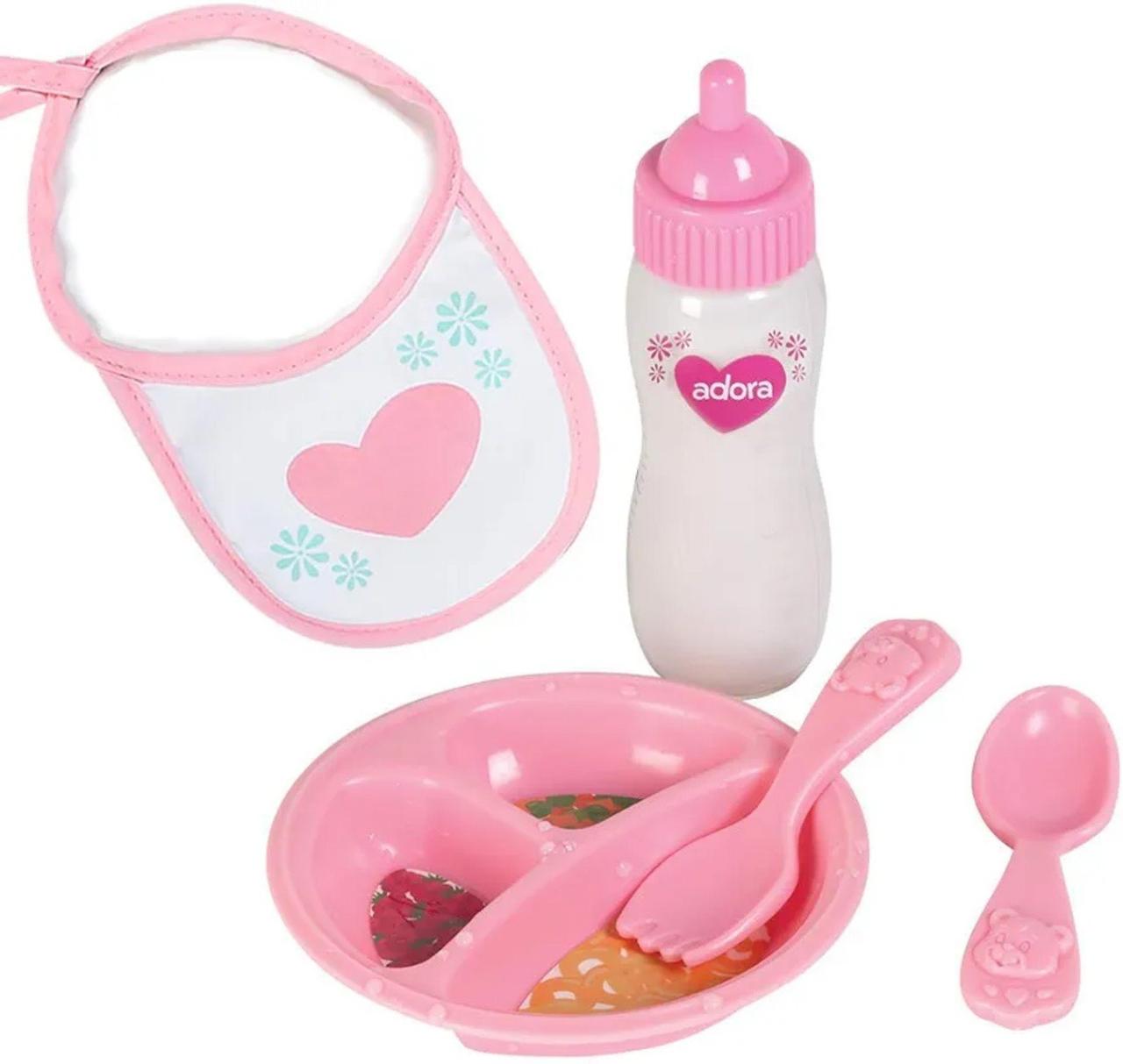 Adora Baby Doll Accessory and Magic Feeding Set, Includes Magic Plate