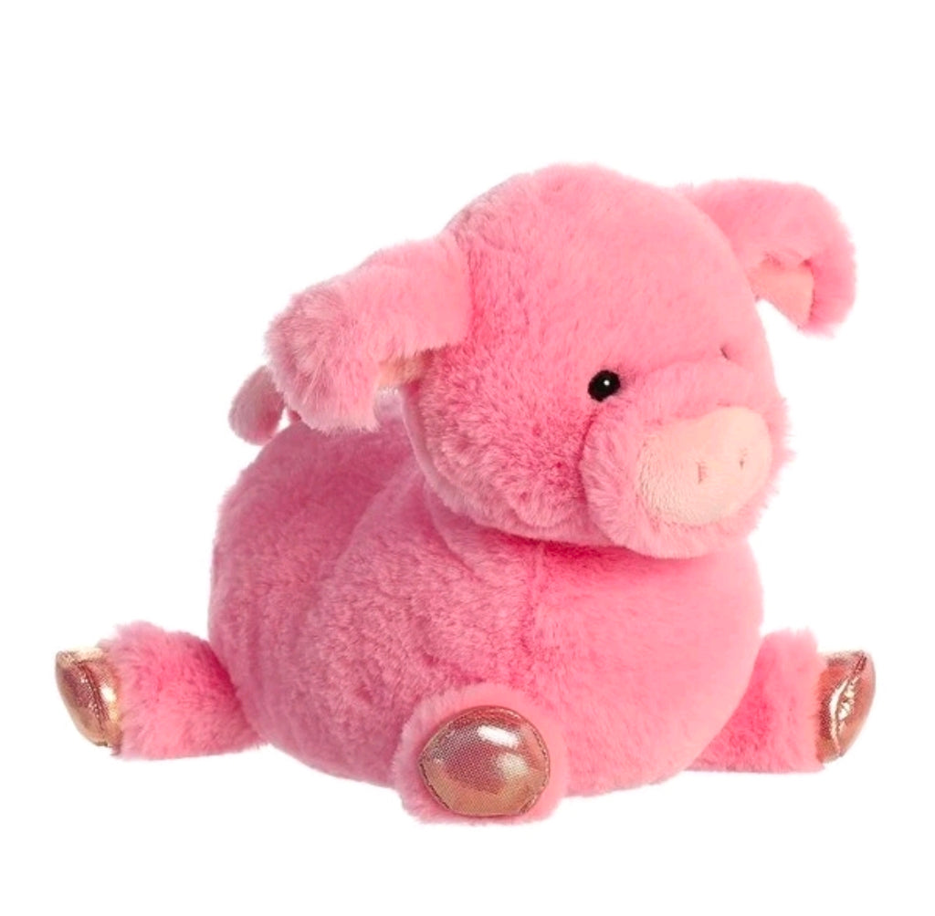 Macaron Pig Pink Aurora World 10" Beautiful Soft Plush Toy Sparkly Feet
