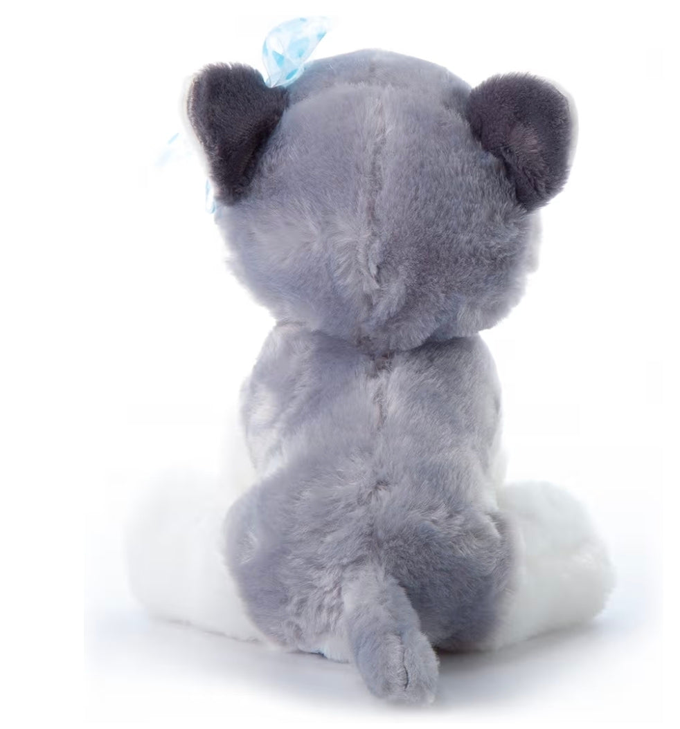 The Petting Zoo, Lash'z Husky Stuffed Animal, Husky Dog Plush Toy 10"