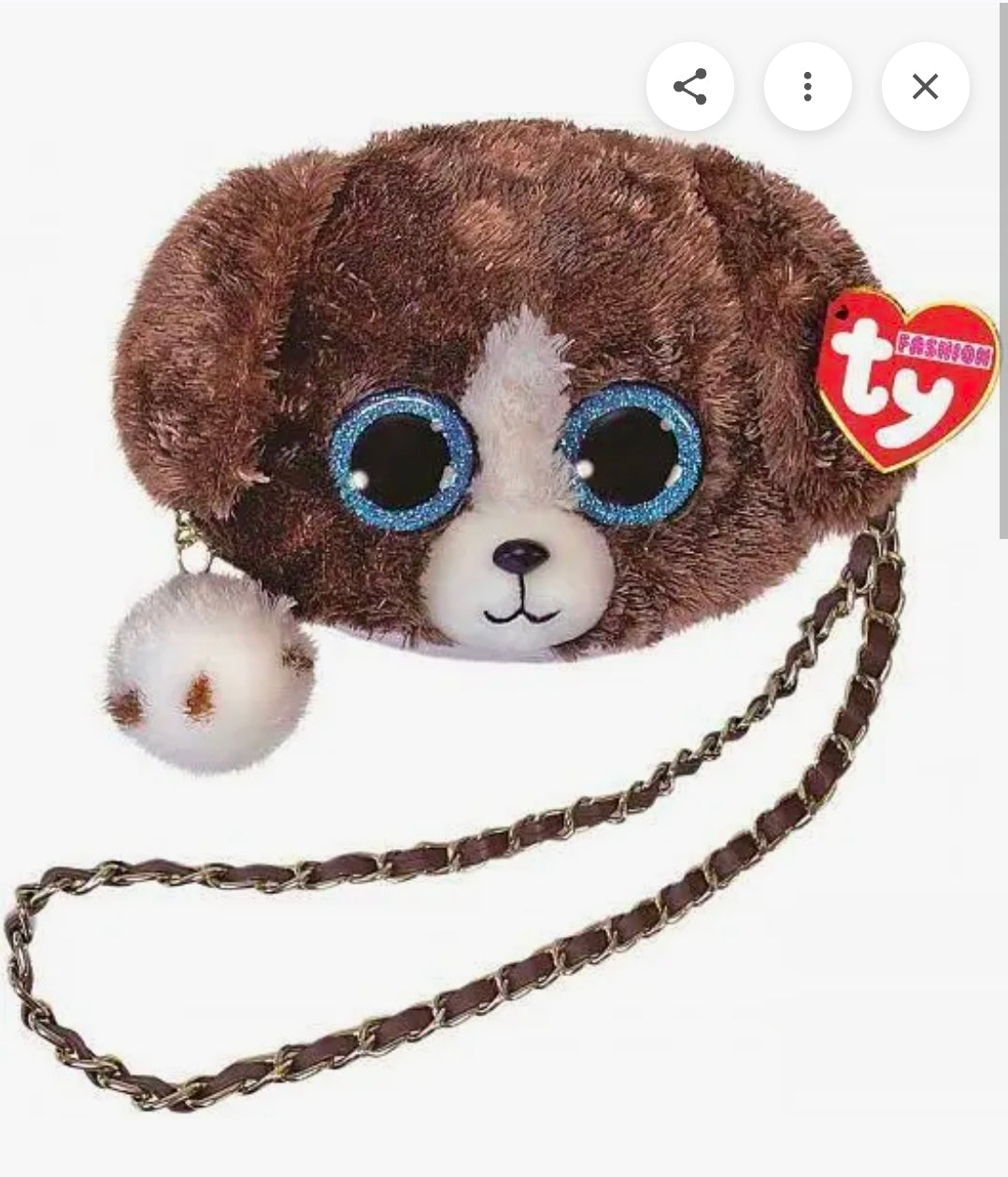 Muddles Dog Mini Purse from TY