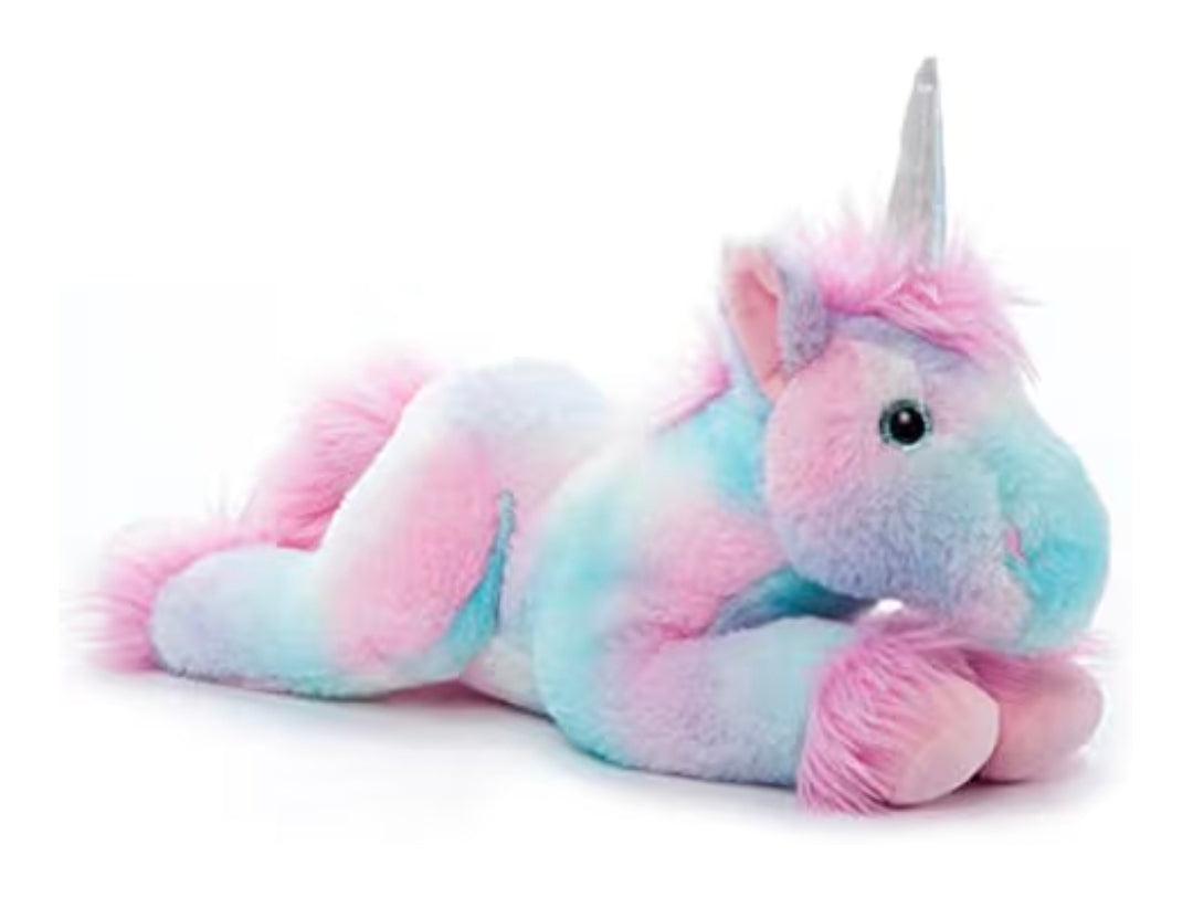 The Petting Zoo, Unicorn Stuffed Animal, Cotton Candy Unicorn Plush Toy 16 inch