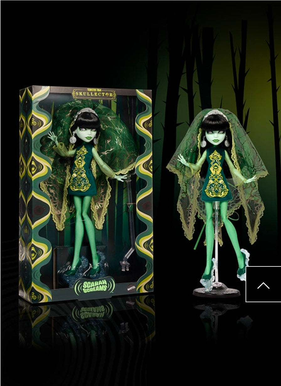 Monster High Skullector Scarah Screams Doll