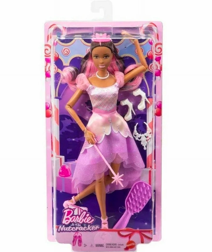 Barbie in the Nutcracker Sugar Plum Princess Ballerina Doll - Brown Hair