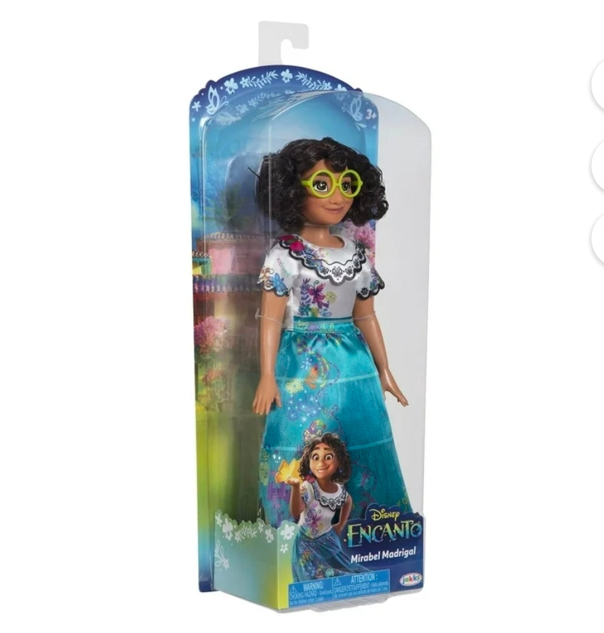 Disney Encanto Mirabel 11 Inch Fashion Doll includes Dress, Shoes and Hair Clip