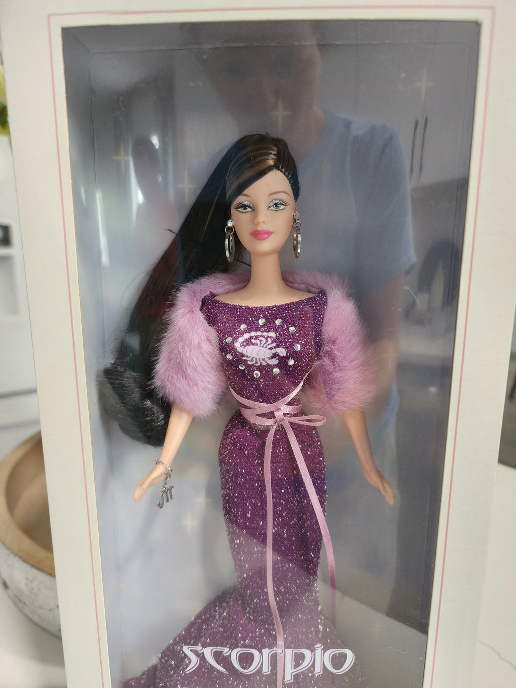 Zodiac Scorpio Pink Label Barbie Doll 2004 #C3825