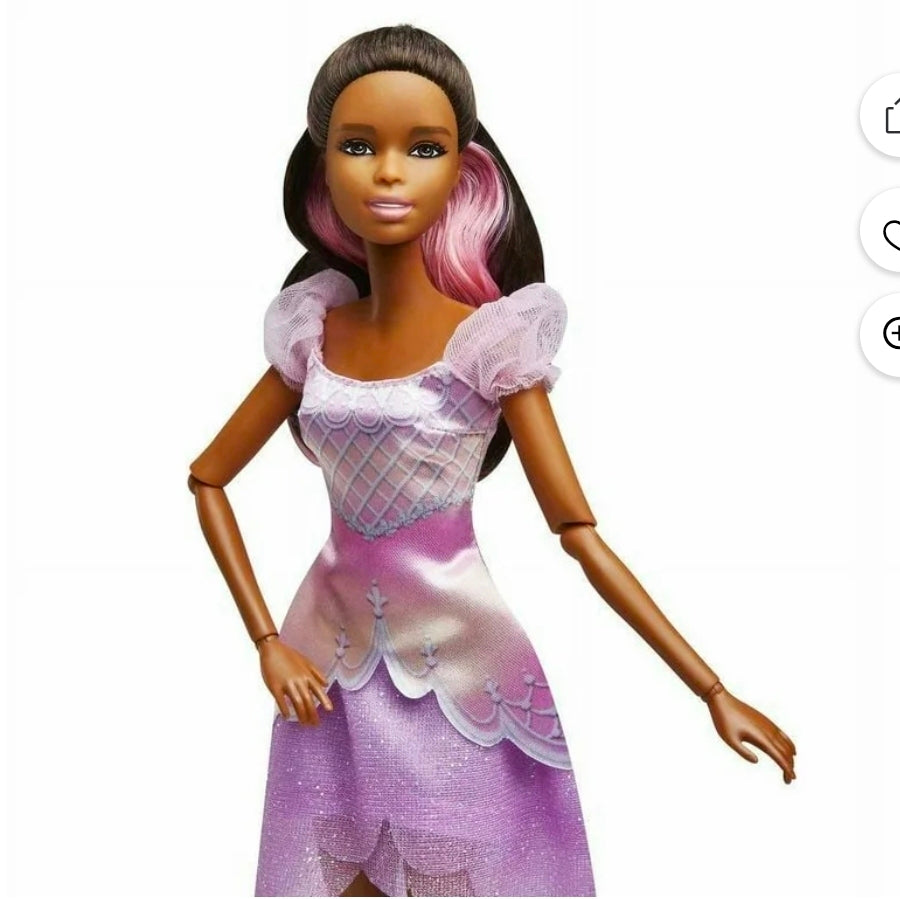 Barbie in the Nutcracker Sugar Plum Princess Ballerina Doll - Brown Hair